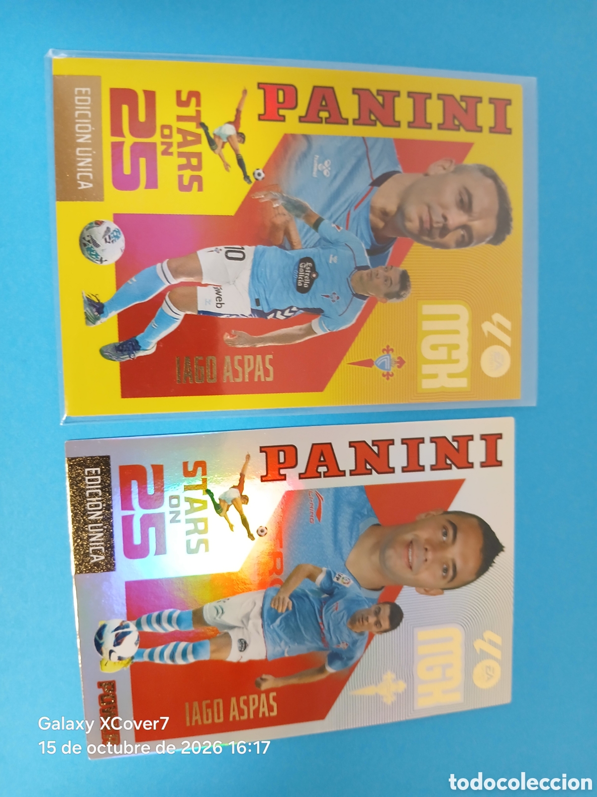 Cromos de Futebol: MEGACRACKS 2026 Edici&oacute;n &Uacute;nica 444 +444P IAGO ASPAS