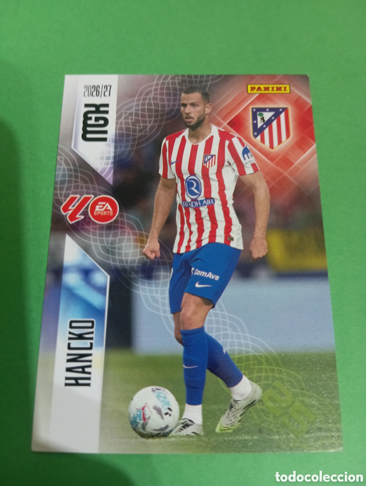 Fu&szlig;ball-Sticker: Hancko Atl&eacute;tico de Madrid n&deg;62 / PANINI MEGACRACKS 2026/2027