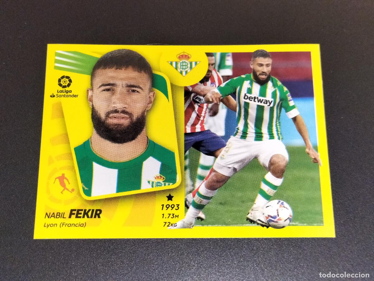 Fu&szlig;ball-Sticker: N&ordm; 15 NABIL FEKIR BETIS CROMOS LALIGA SANTANDER ESTE LIGA FUTBOL 2021 2022 21 22 PANINI