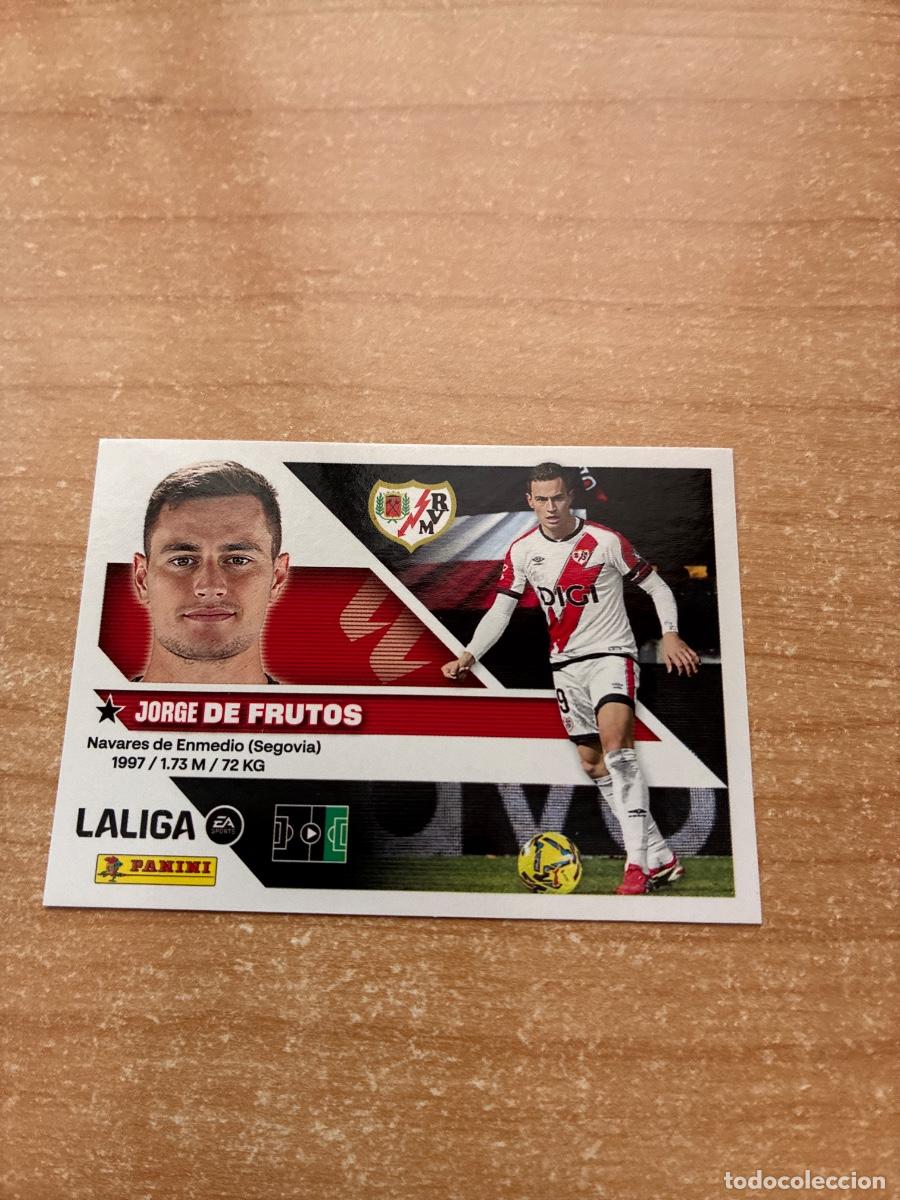 Fu&szlig;ball-Sticker: 16 DE FRUTOS RAYO VALLECANO LIGA ESTE 2026 2027