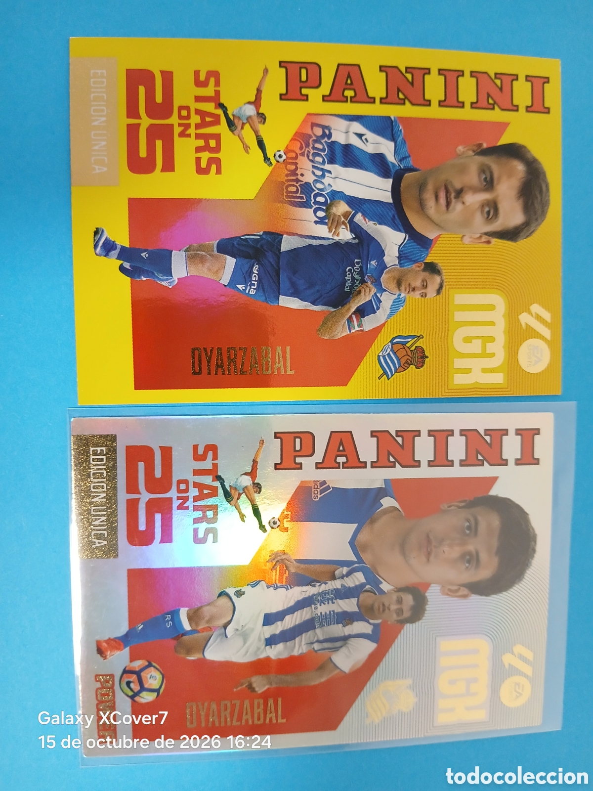 Cromos de f&uacute;tbol: MEGACRACKS 2026 Edici&oacute;n &Uacute;nica 448 +448P OYARZABAL