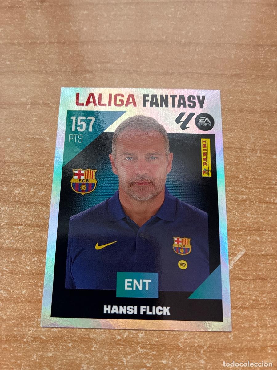 Football Stickers: 1 HANSI FLICK LA LIGA FANTASY BARCELONA LIGA ESTE 2026 2027
