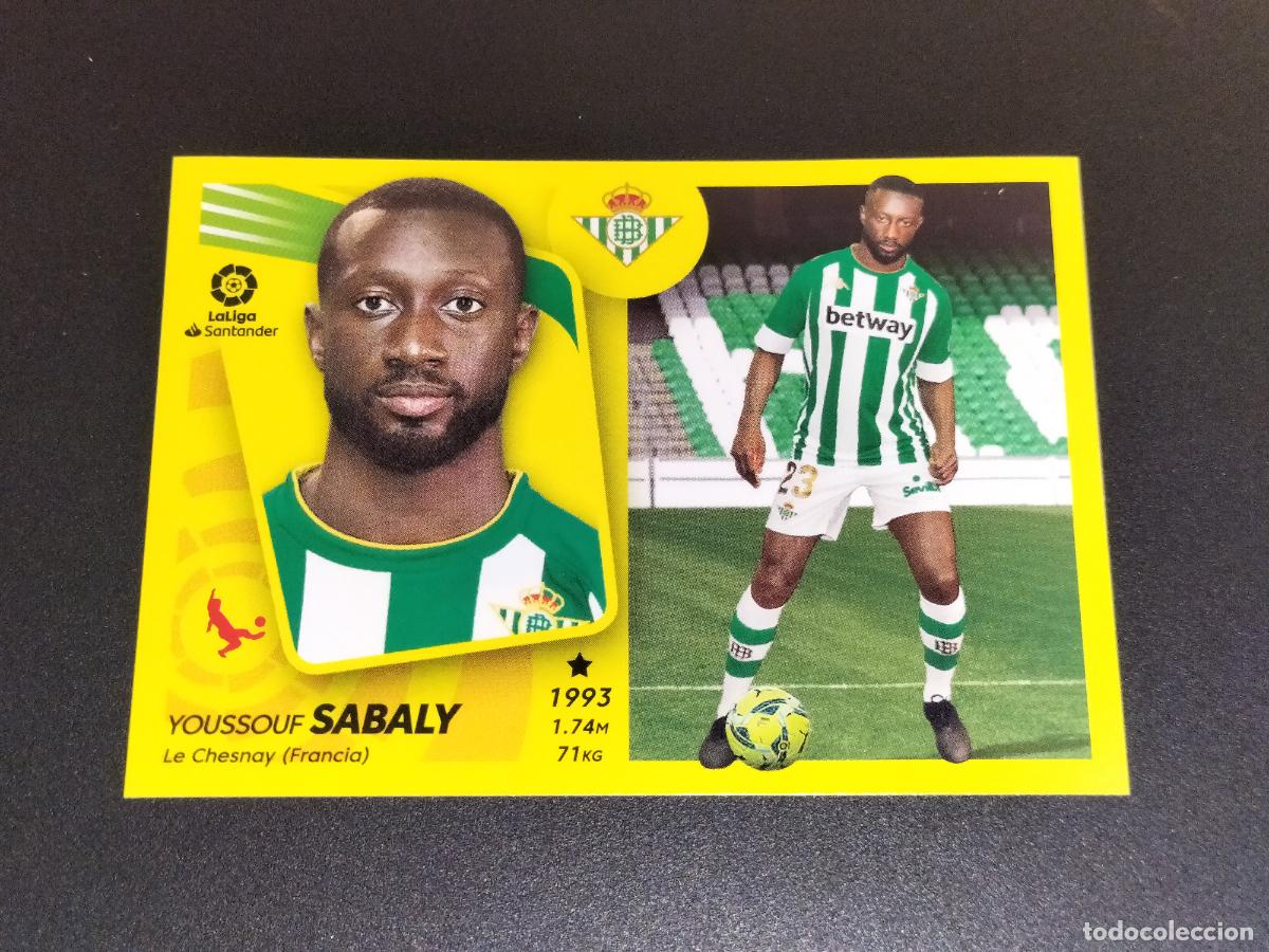 Fu&szlig;ball-Sticker: FICHAJE 2 SABALY BETIS CROMOS LALIGA SANTANDER ESTE LIGA 2021 2022 21 22 PANINI