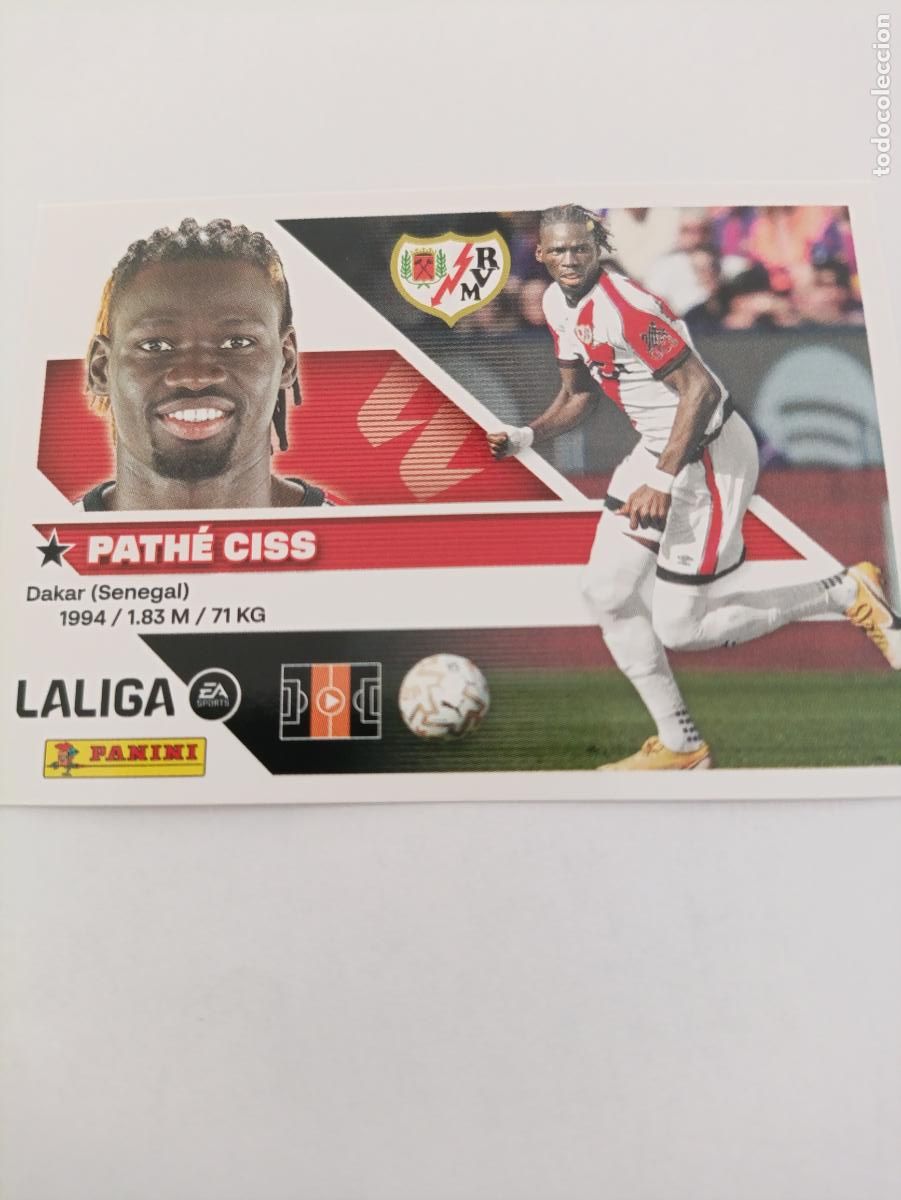 Fu&szlig;ball-Sticker: LIGA ESTE 2026 2027 RAYO VALLECANO PATHE CISS N&ordm;12