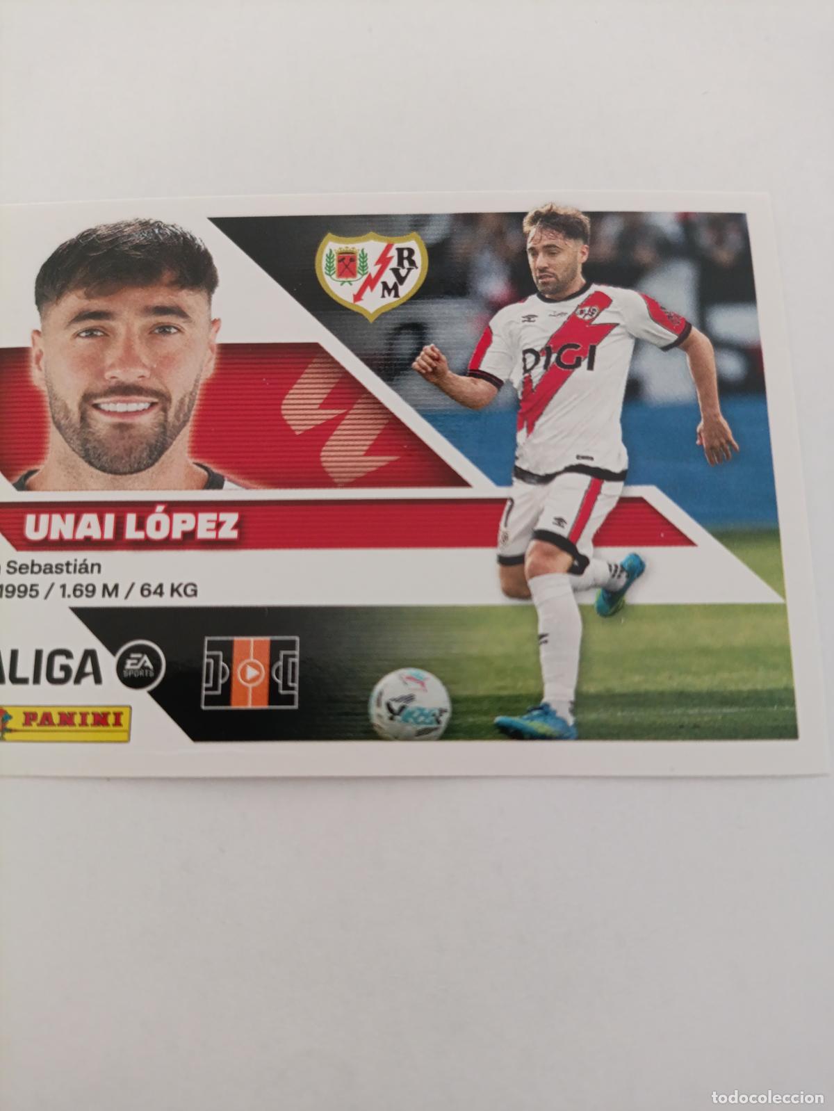 Fu&szlig;ball-Sticker: LIGA ESTE 2026 2027 RAYO VALLECANO UNAI LOPEZ N&ordm;14