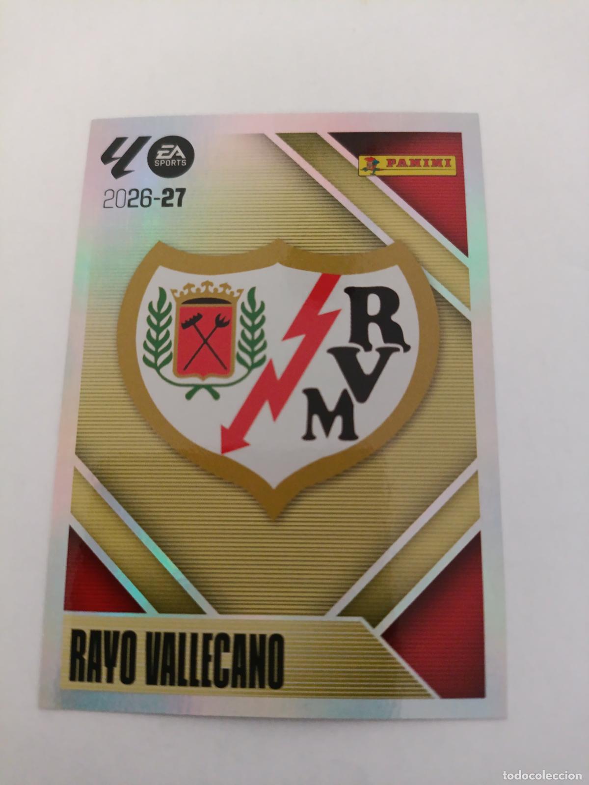 Fu&szlig;ball-Sticker: LIGA ESTE 2026 2027 RAYO VALLECANO ESCUDO N&ordm;1