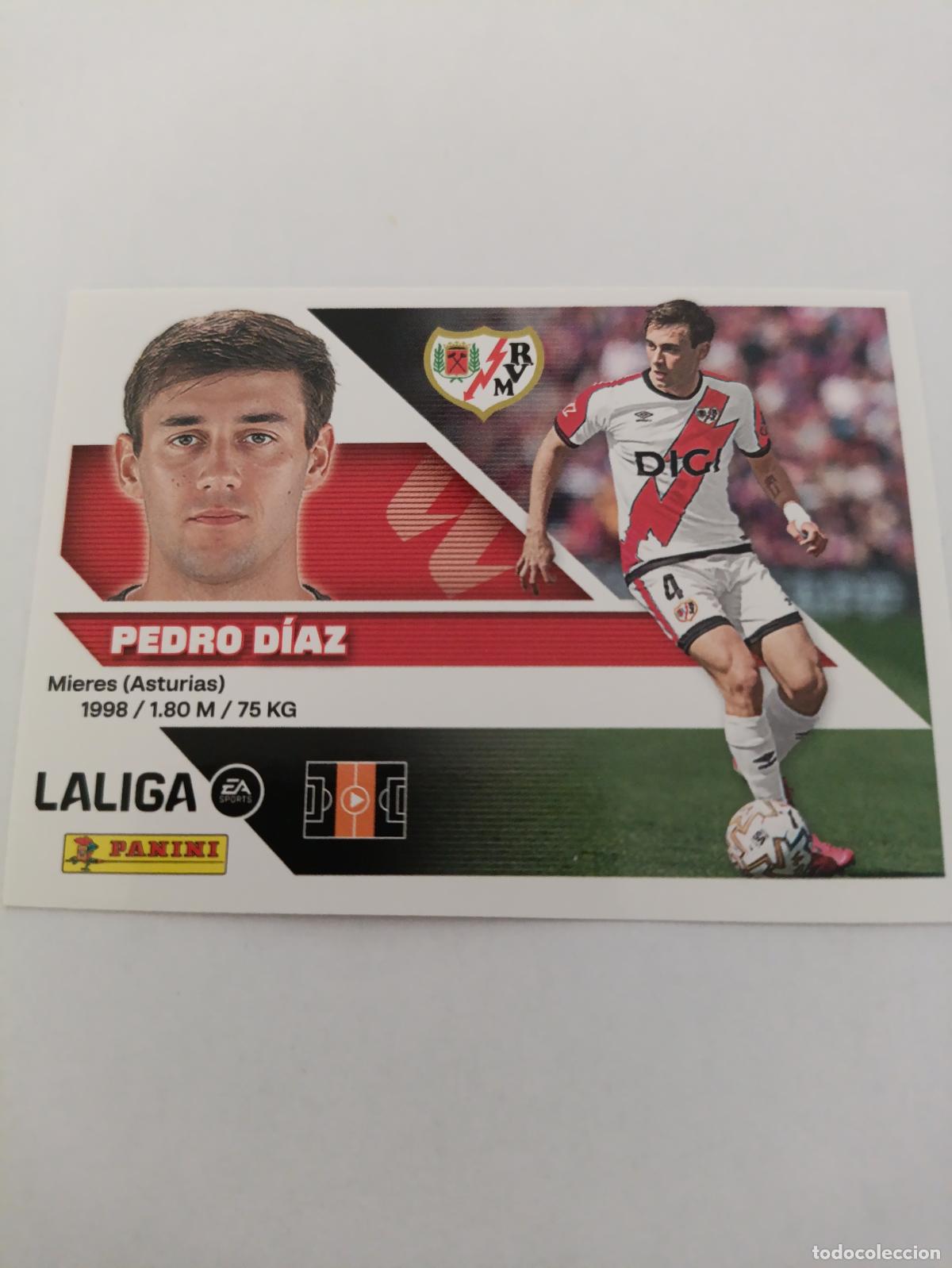 Football Stickers: LIGA ESTE 2026 2027 RAYO VALLECANO PEDRO DIAZ N&ordm;11A