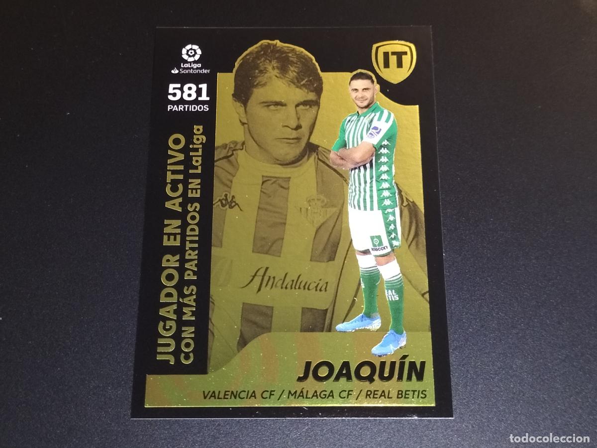 Football Stickers: 8 JOAQUIN LA ISLA DEL TESORO BETIS CROMOS LALIGA SANTANDER ESTE LIGA 2021 2022 21 22 PANINI
