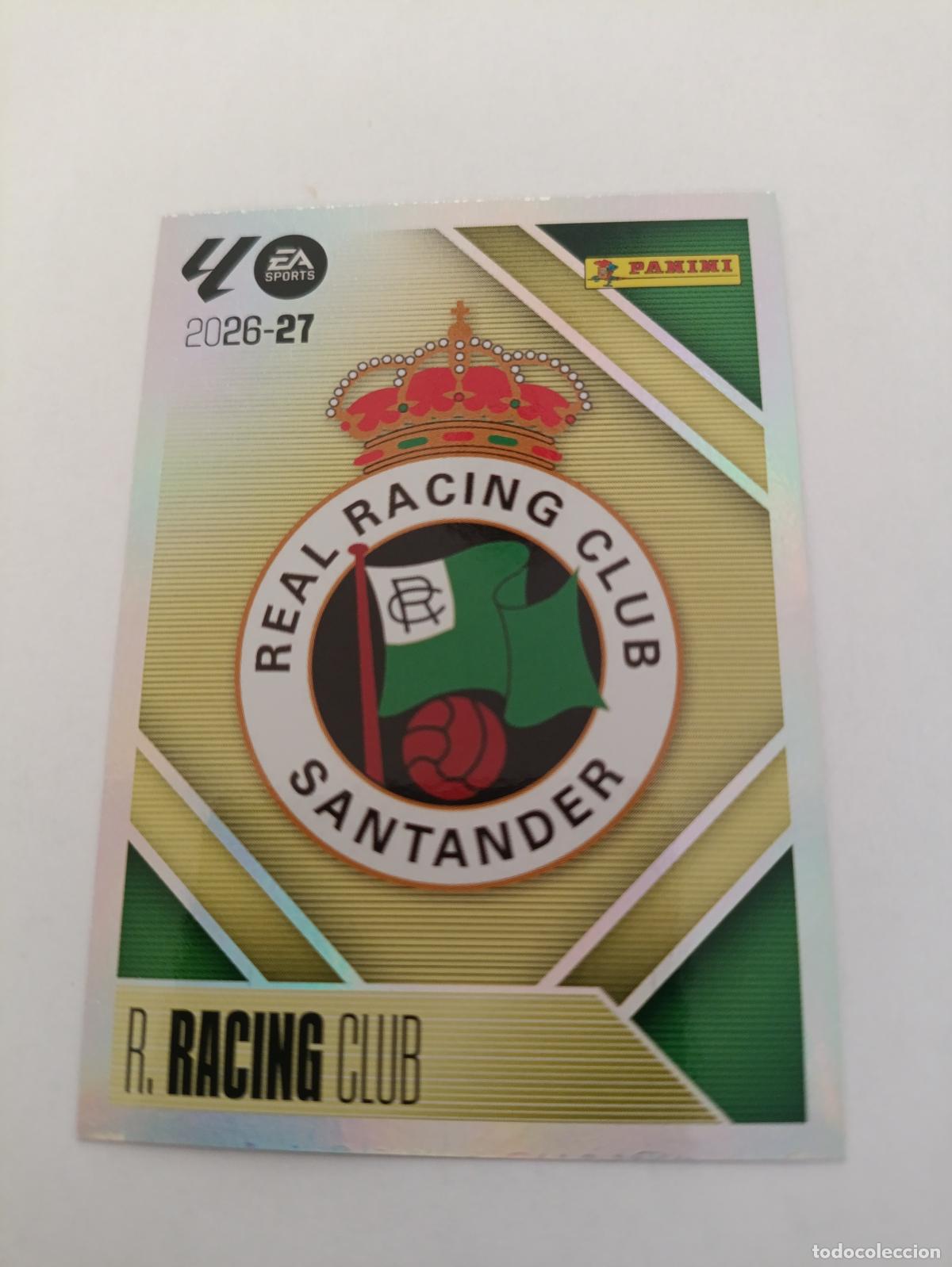 Football Stickers: LIGA ESTE 2026 2027 R N&ordm;1 R.RACING CLUD ESCUDO N&ordm;1
