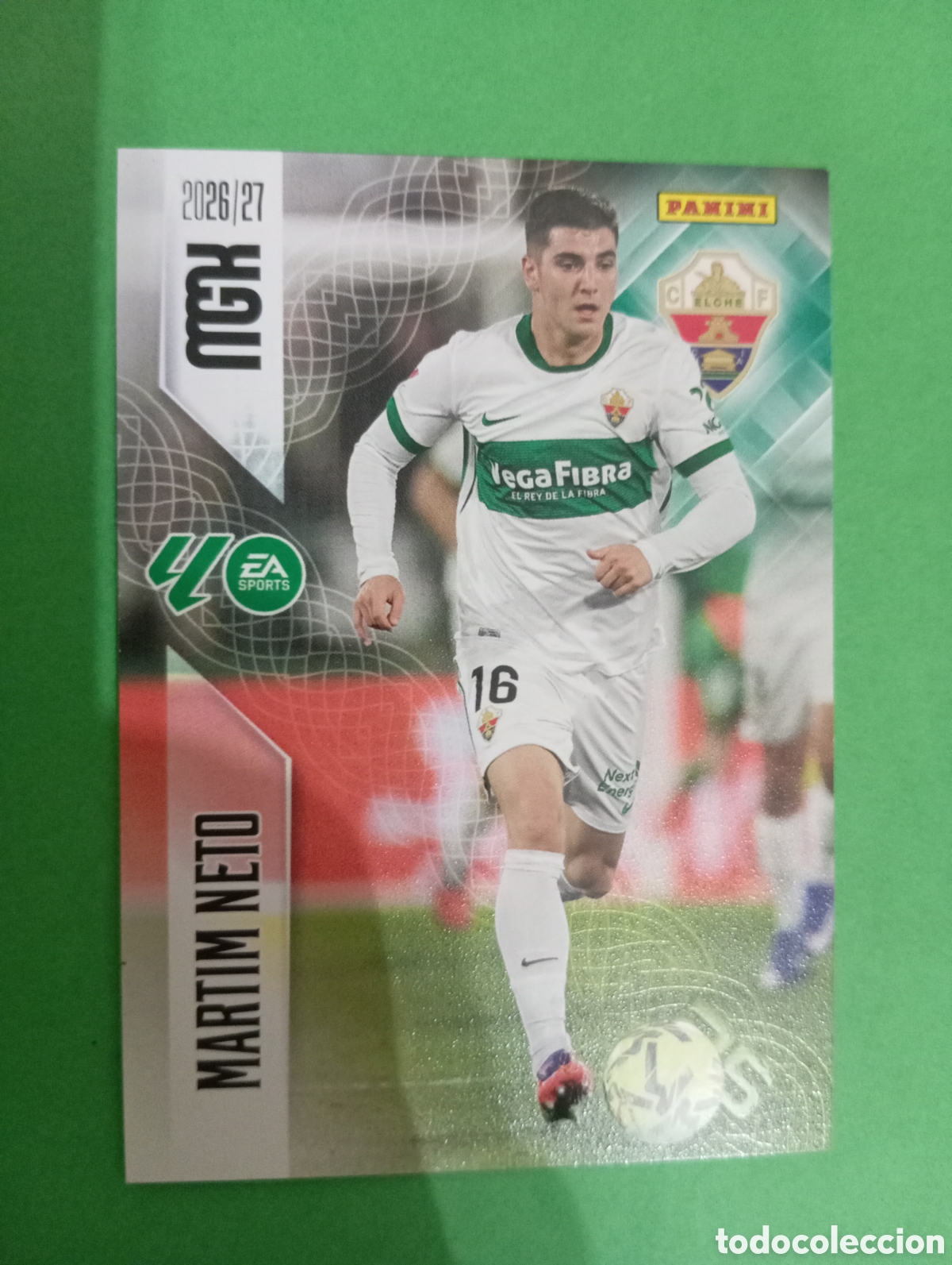Football Stickers: Martim Neto Elche n&deg;155 / PANINI MEGACRACKS 2026/2027