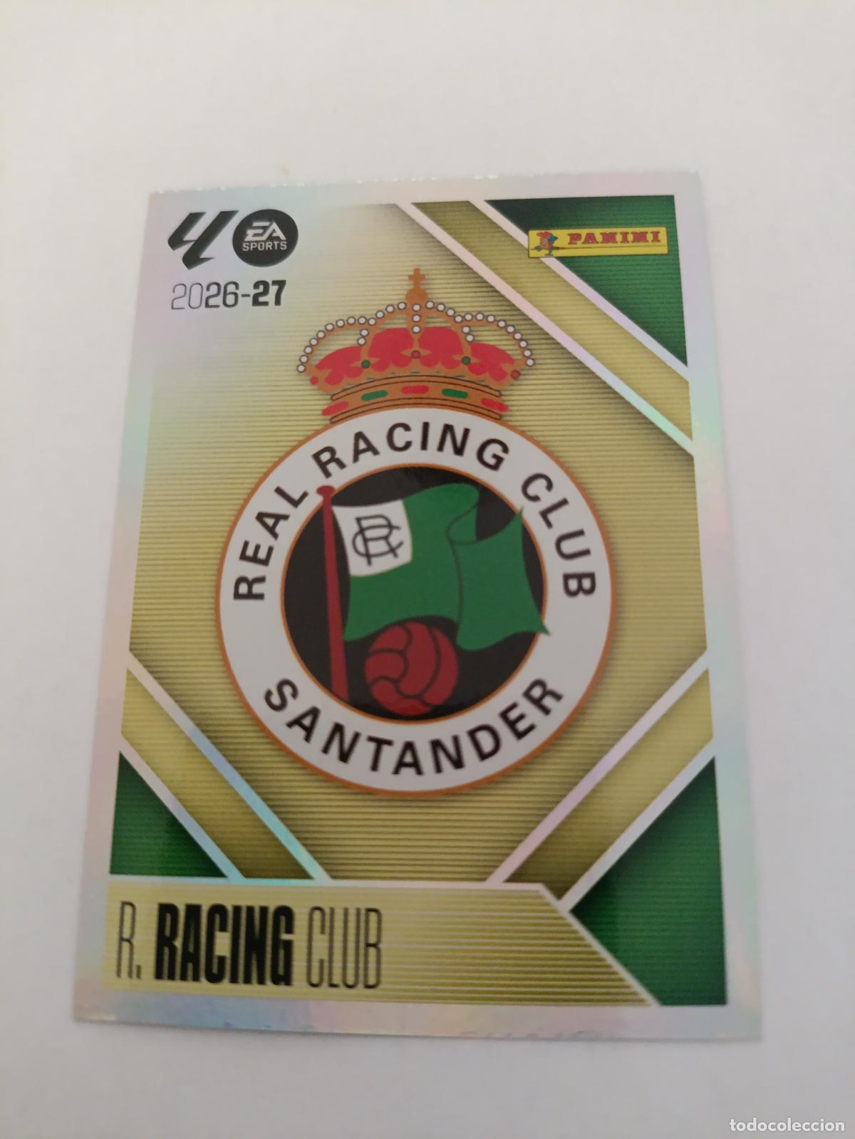 Football Stickers: LIGA ESTE 2026 2027 R N&ordm;1 R.RACING CLUD ESCUDO N&ordm;1