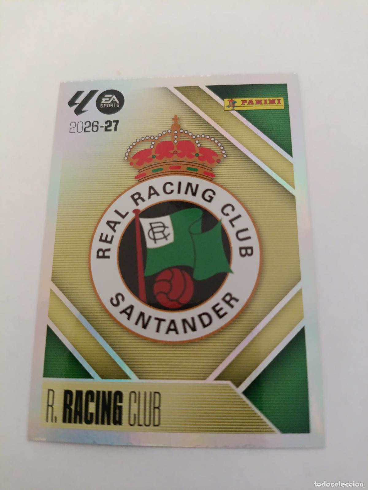 Football Stickers: LIGA ESTE 2026 2027 R N&ordm;1 R.RACING CLUD ESCUDO N&ordm;1