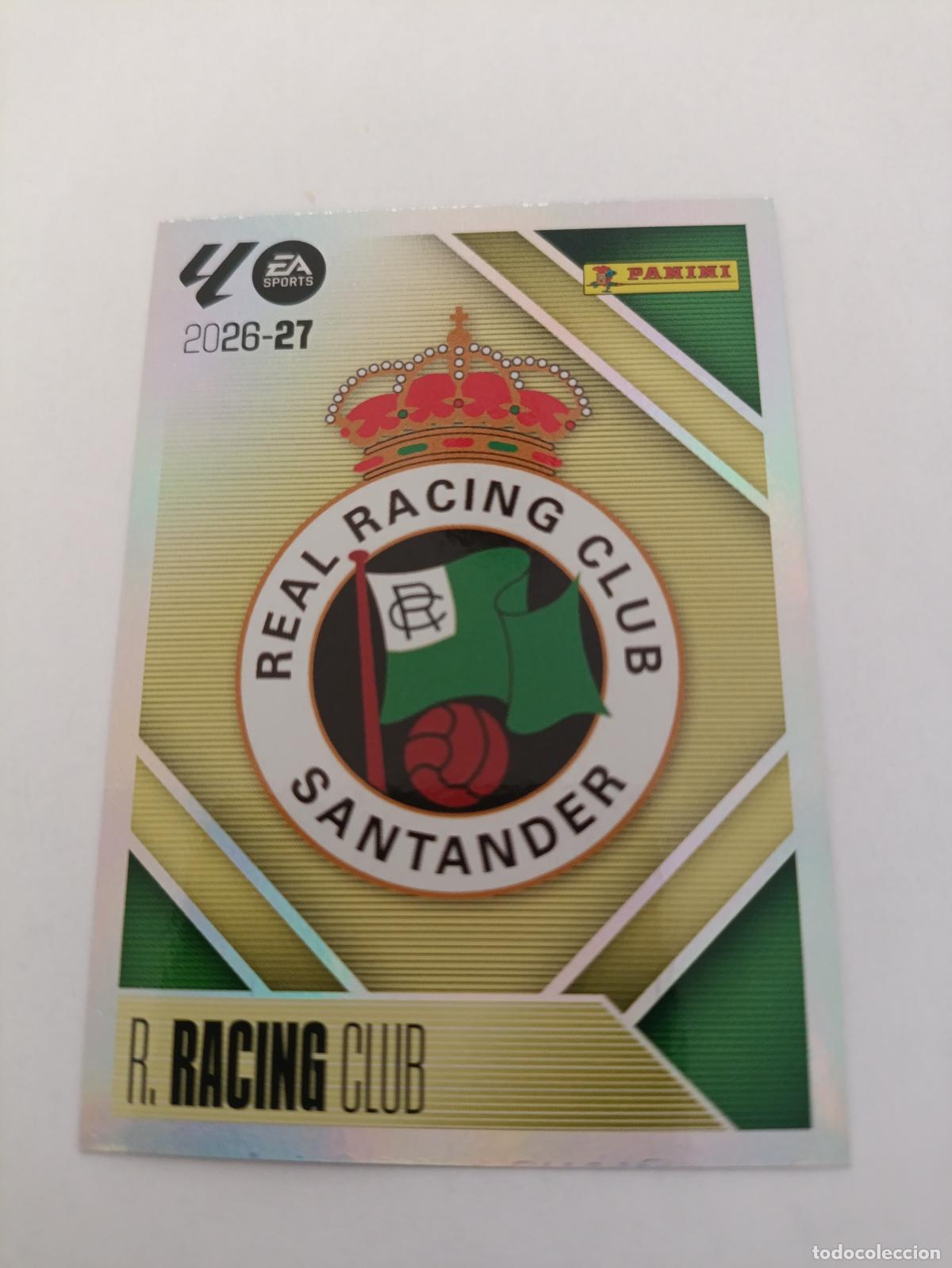 Football Stickers: LIGA ESTE 2026 2027 R N&ordm;1 R.RACING CLUD ESCUDO N&ordm;1