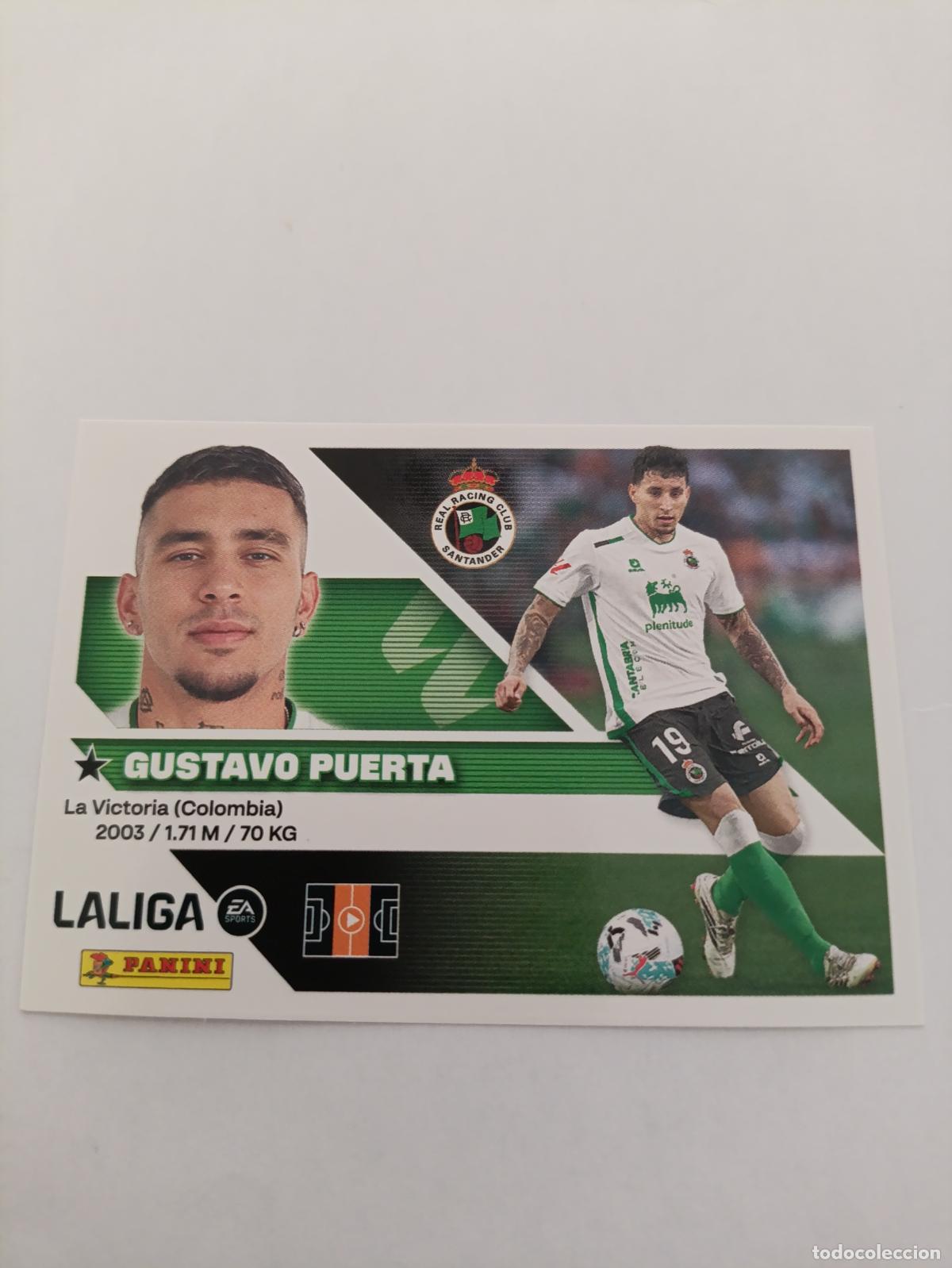 Football Stickers: LIGA ESTE 2026 2027 R N&ordm;1 R.RACING CLUD GUSTAVO PUERTA N&ordm;12
