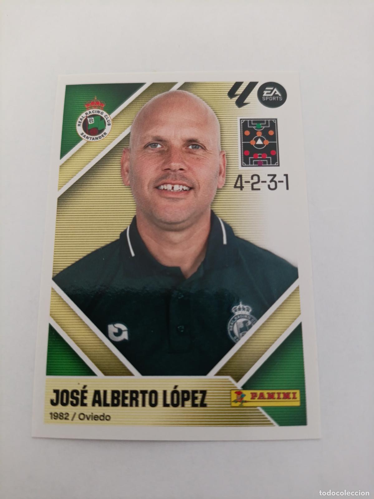 Football Stickers: LIGA ESTE 2026 2027 R N&ordm;1 R.RACING CLUD JOSE ALBERTO LOP&Egrave;Z N&ordm;2