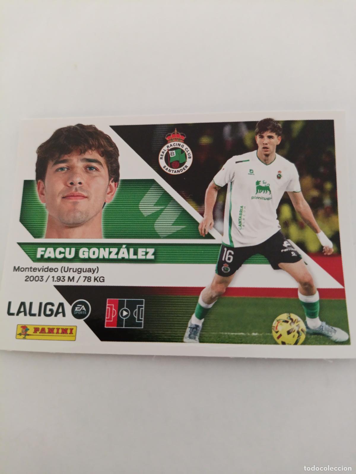 Football Stickers: LIGA ESTE 2026 2027 R N&ordm;1 R.RACING CLUD FACU GONZALEZ N&ordm;7