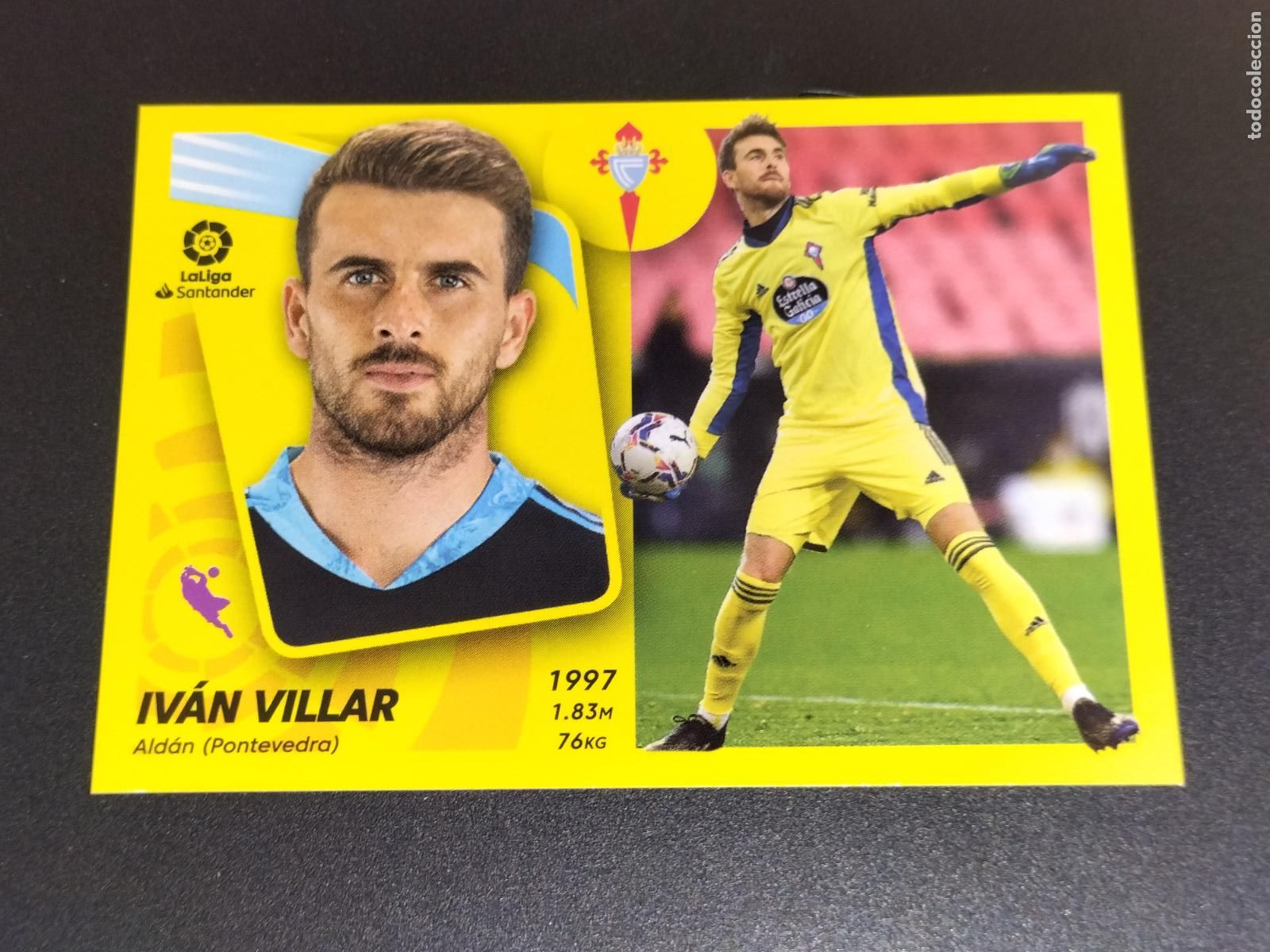 Figurine di Calcio: 6 IVAN VILLAR CELTA VIGO CROMOS LALIGA SANTANDER ESTE LIGA FUTBOL 2021 2022 21 22 PANINI