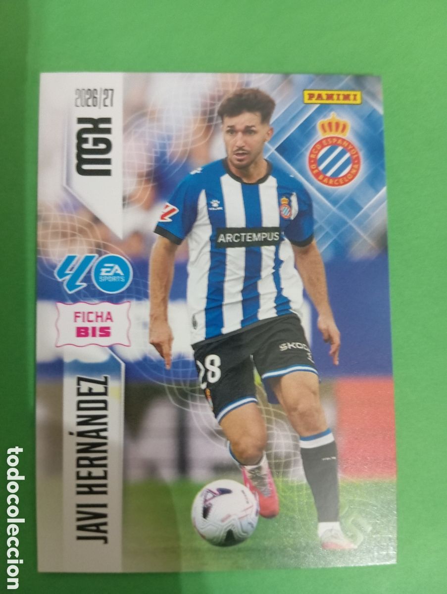 Figurine di Calcio: Javi Hern&aacute;ndez Espanyol n&deg;175BIS / PANINI MEGACRACKS 2026/2027