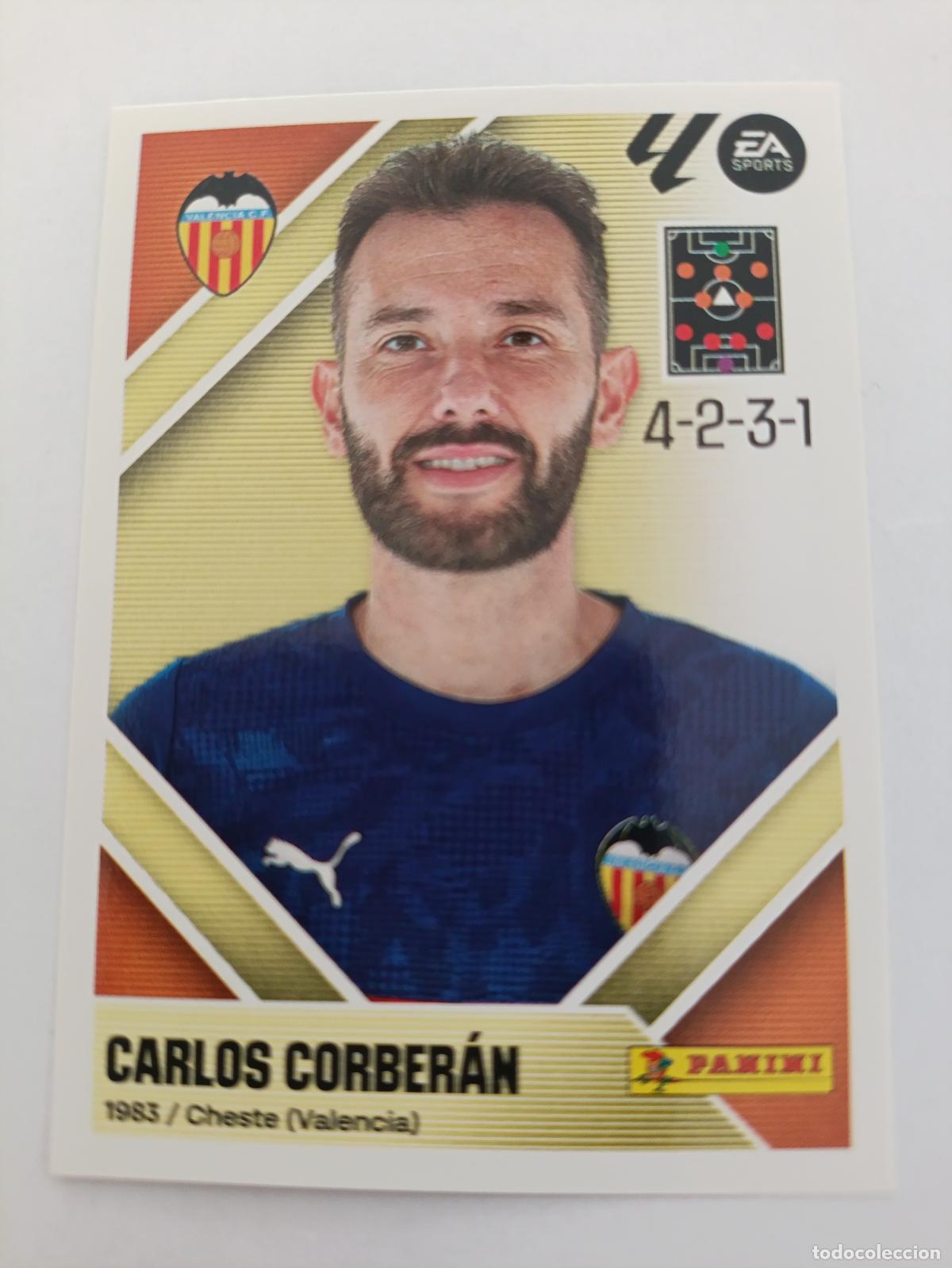 Cromos de f&uacute;tbol: LIGA ESTE 2026 2027 VALENCIA CF CARLOS CORBERAN N&ordm;2