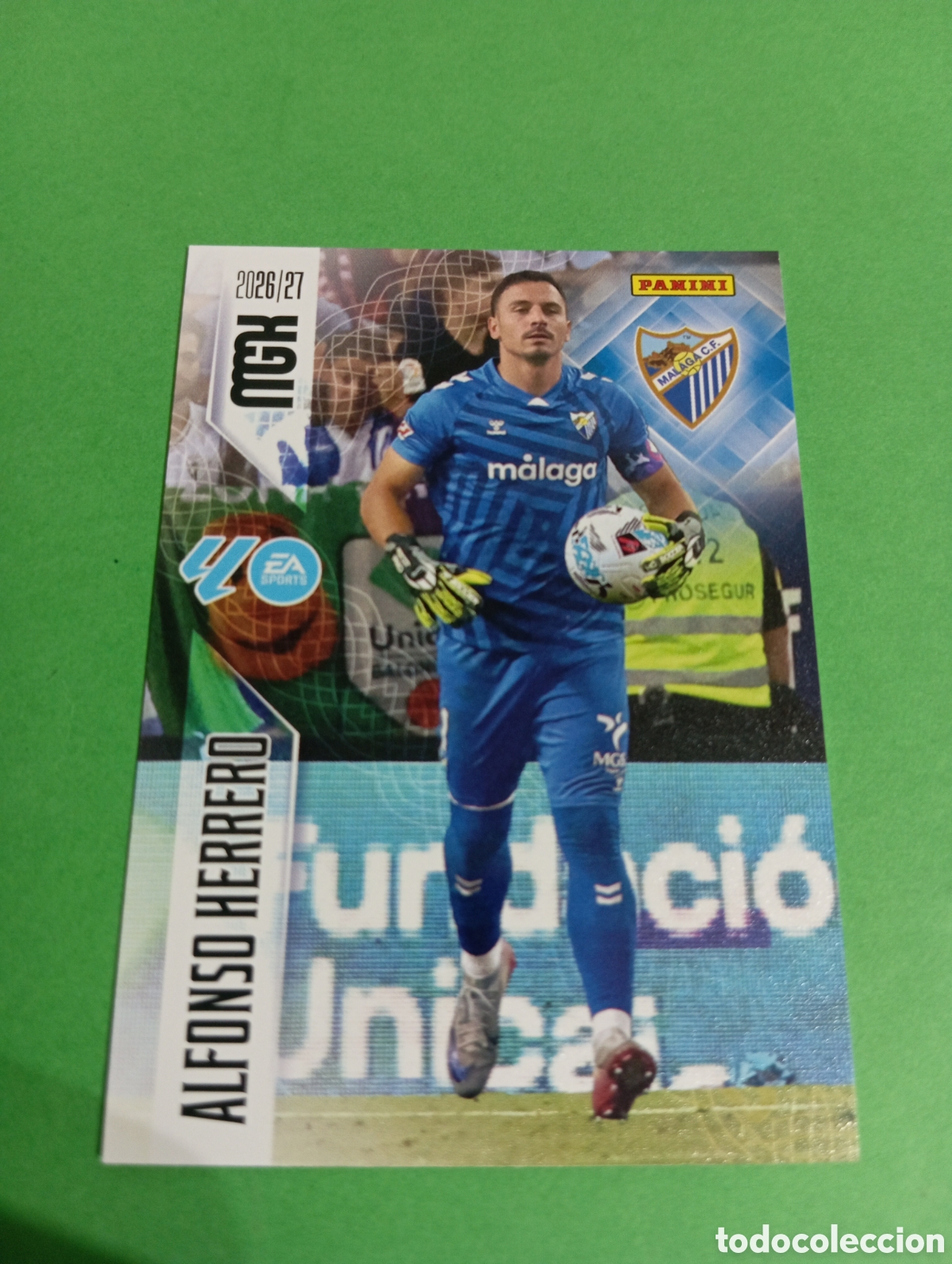 Cromos de f&uacute;tbol: Alfonso Herrero M&aacute;laga n&deg;236 / PANINI MEGACRACKS 2026/2027
