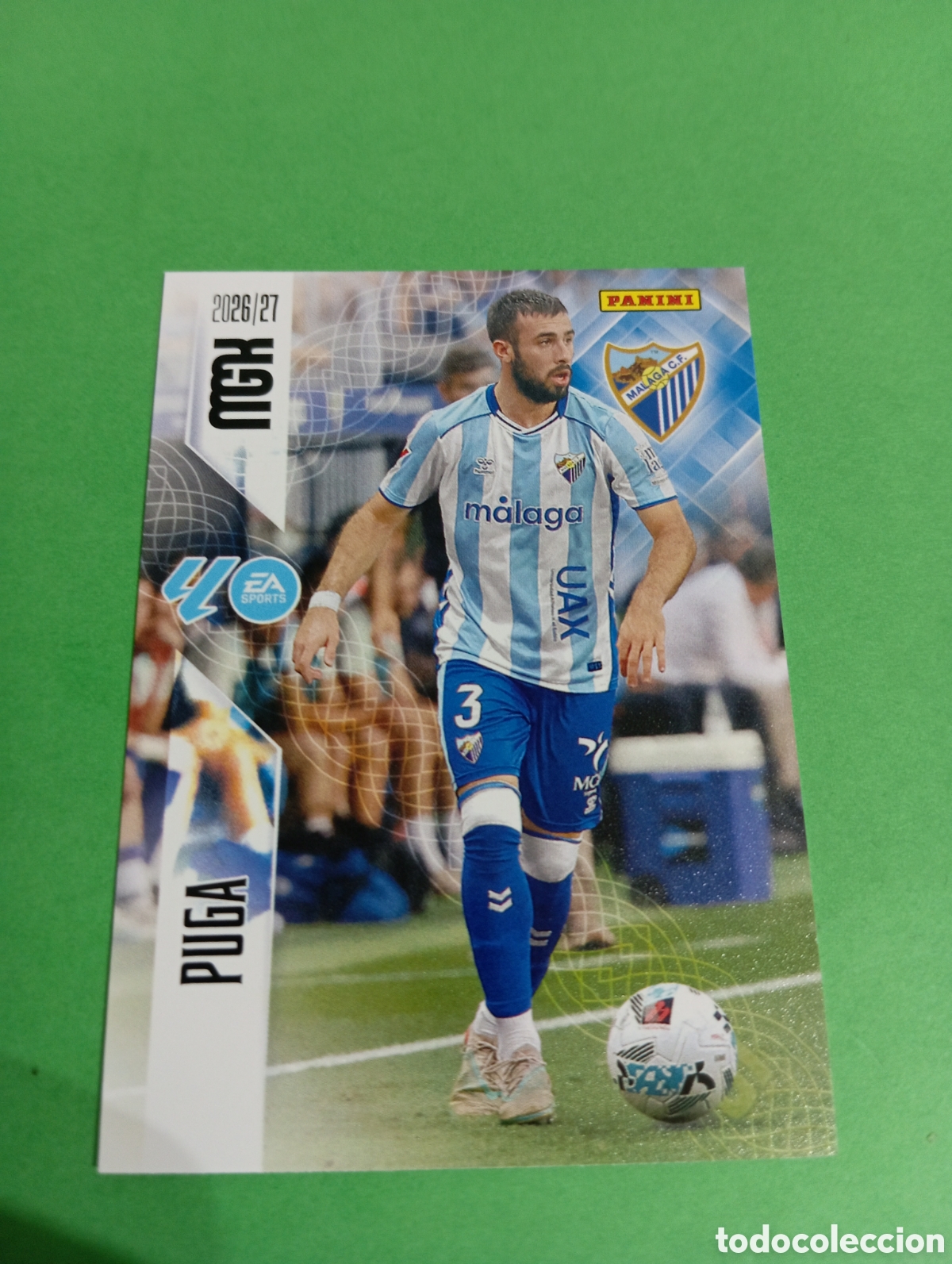 Cromos de f&uacute;tbol: Puga M&aacute;laga n&deg;238 / PANINI MEGACRACKS 2026/2027