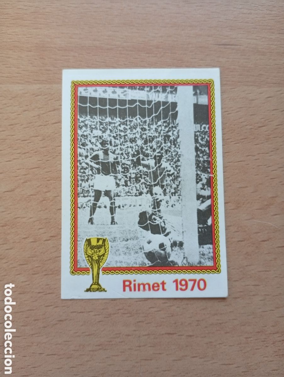 Fu&szlig;ball-Sticker: MUNICH 74 - N&ordm; 49 RIMET 1970 - PANINI - VULCANO - CAMPEONATO MUNDIAL DE FUTBOL 1974