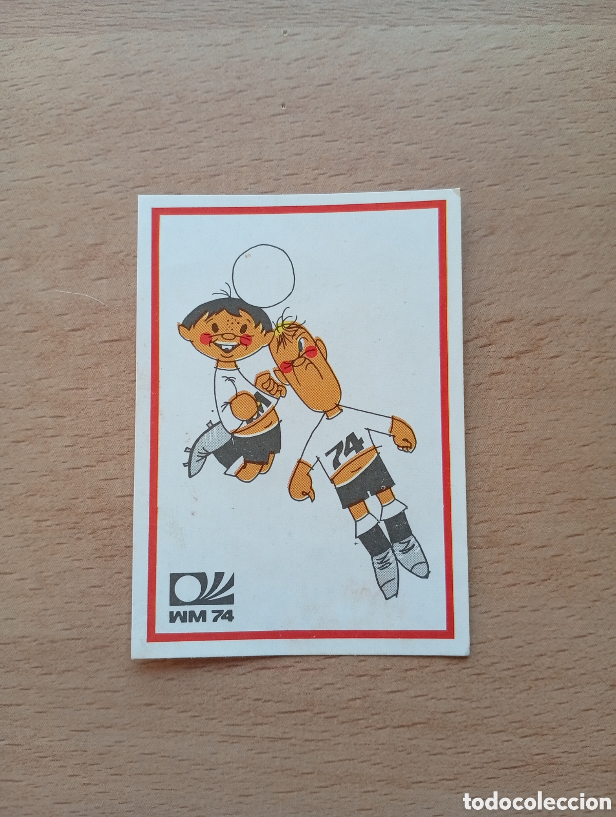 Fu&szlig;ball-Sticker: MUNICH 74 - N&ordm; 62 TIP Y TAP - PANINI - VULCANO - CAMPEONATO MUNDIAL DE FUTBOL 1974
