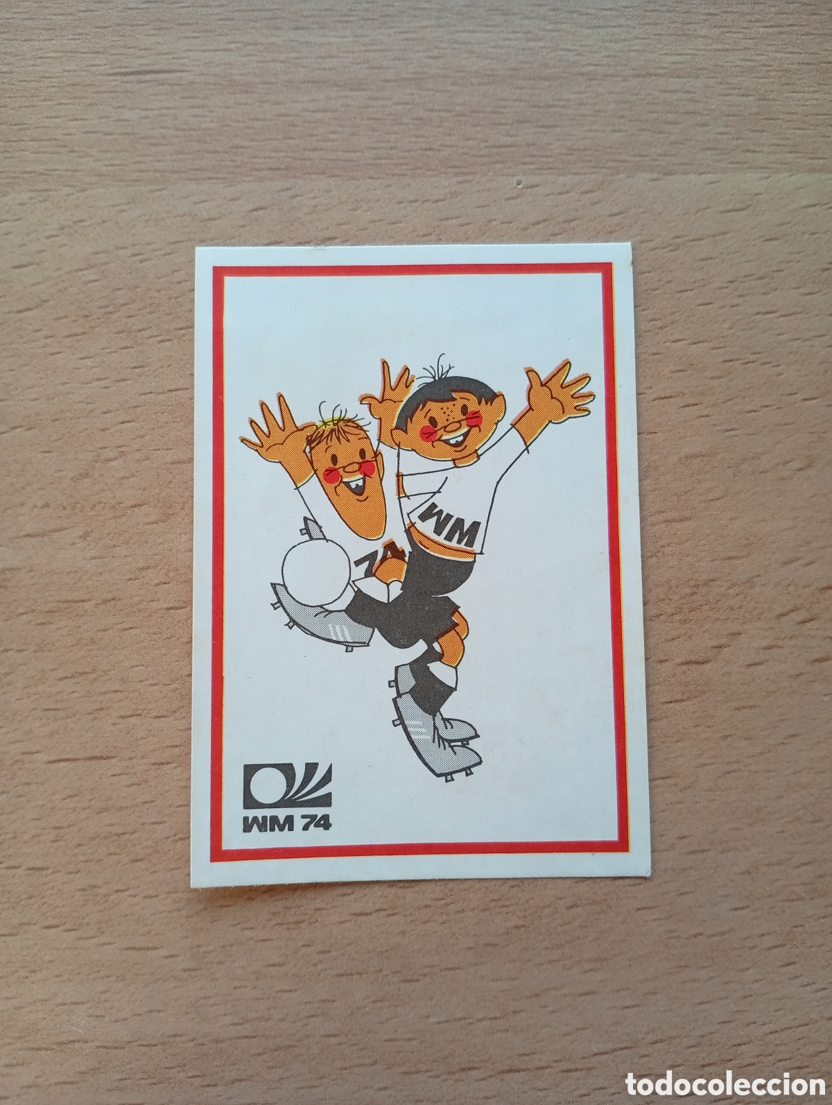 Football Stickers: MUNICH 74 - N&ordm; 68 TIP Y TAP - PANINI - VULCANO - CAMPEONATO MUNDIAL DE FUTBOL 1974