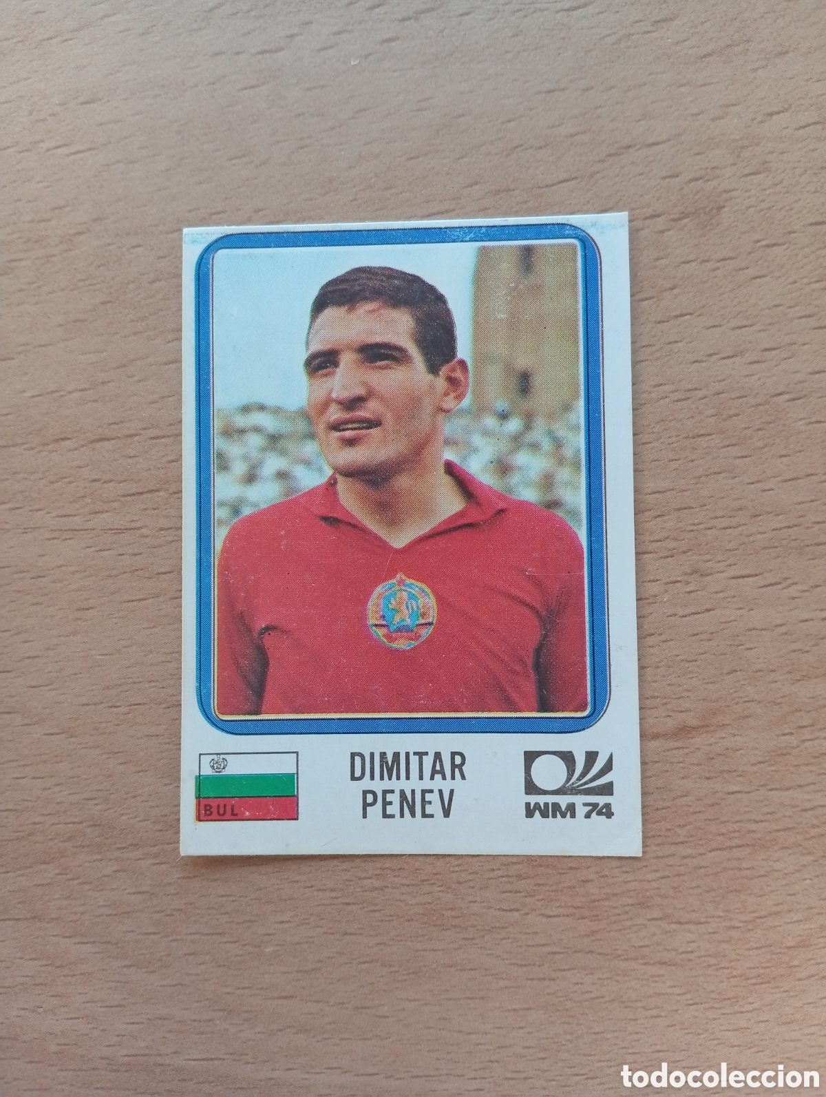 Football Stickers: MUNICH 74 - N&ordm; 254 DIMITAR PENEV - BULGARIA - PANINI - CAMPEONATO MUNDIAL DE FUTBOL 1974