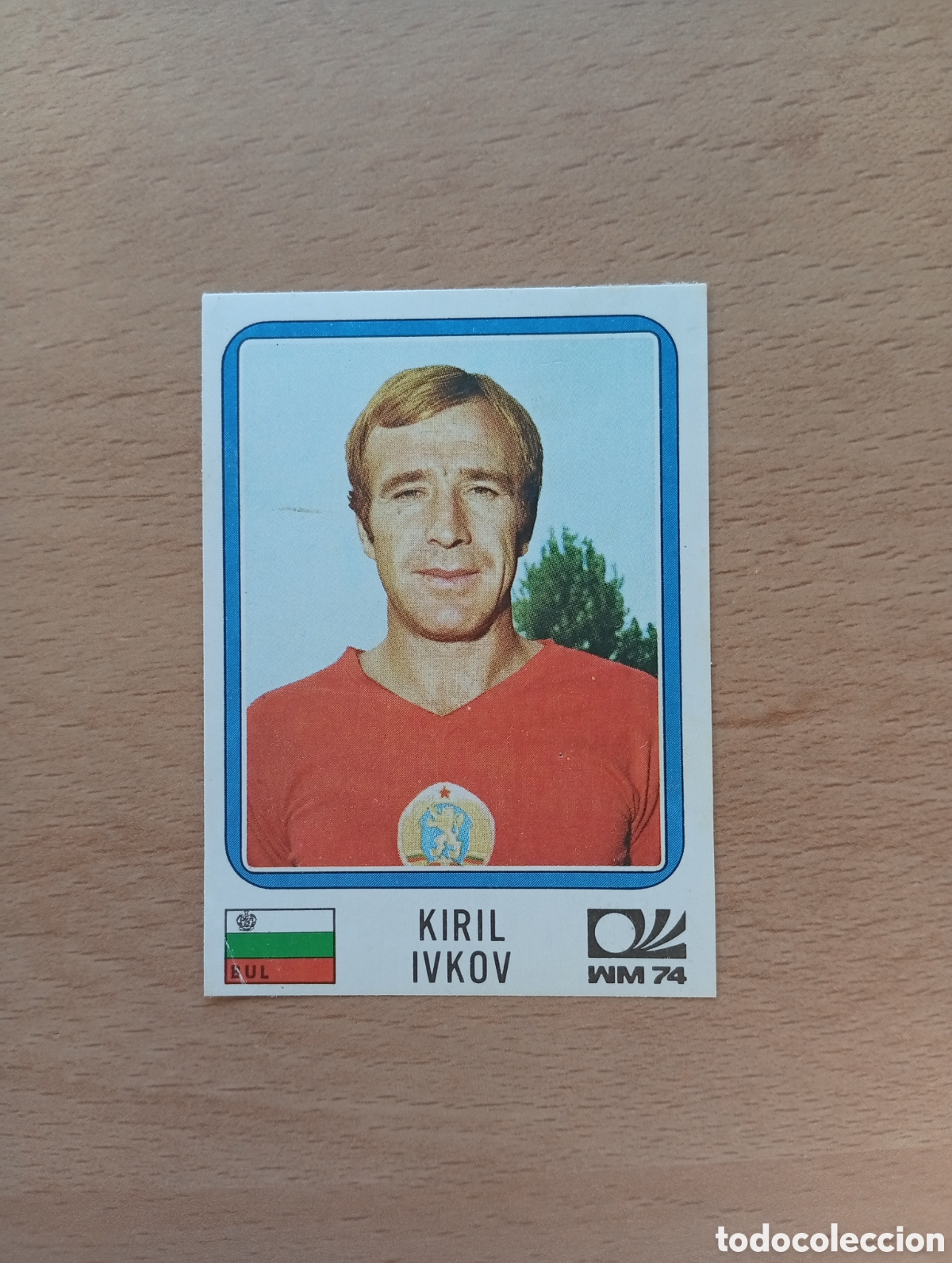 Football Stickers: MUNICH 74 - N&ordm; 255 KIRIL IVKOV - BULGARIA - PANINI - CAMPEONATO MUNDIAL DE FUTBOL 1974