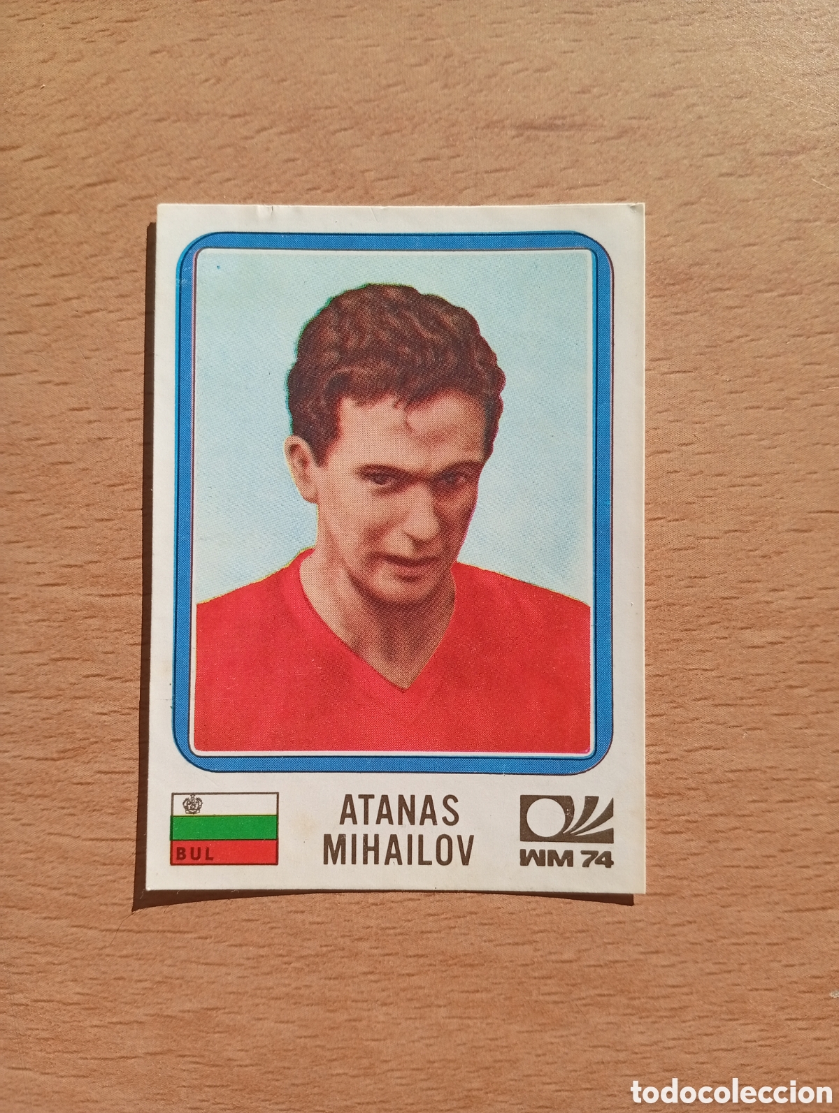 Figurine di Calcio: MUNICH 74 - N&ordm; 263 ATANAS MIHAILOV - BULGARIA - PANINI - CAMPEONATO MUNDIAL DE FUTBOL 1974