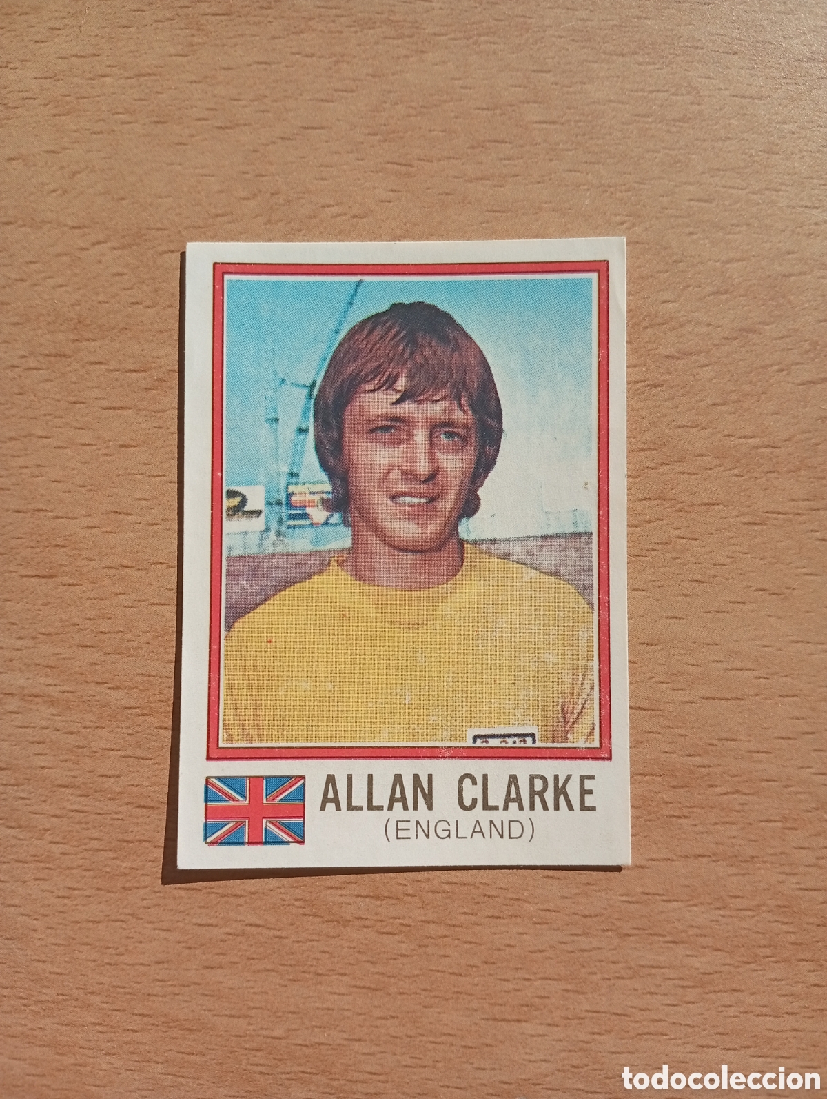 Fu&szlig;ball-Sticker: MUNICH 74 - N&ordm; 367 ALLAN CLARKE - INGLATERRA - PANINI - CAMPEONATO MUNDIAL DE FUTBOL 1974