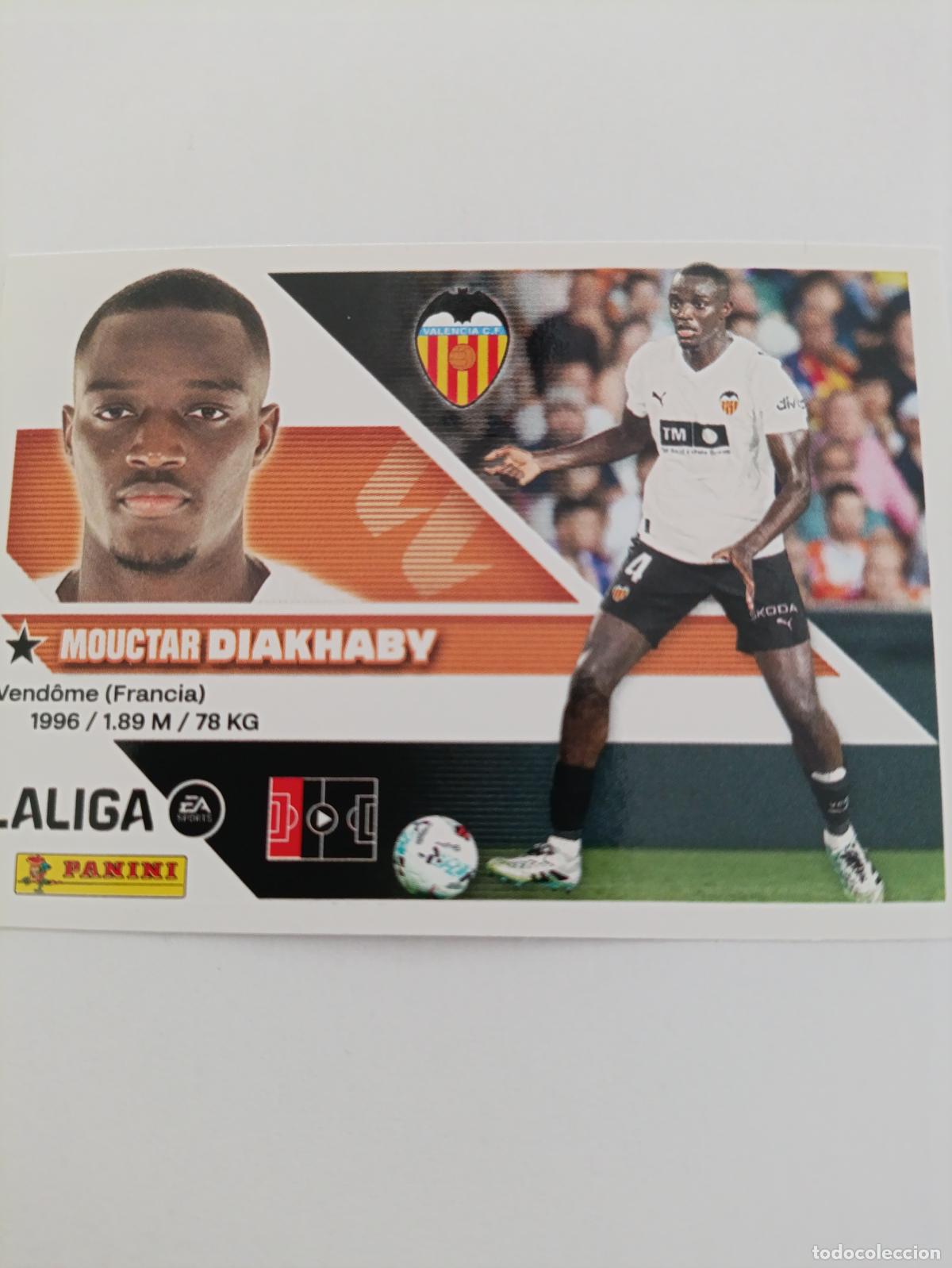 Cartes &agrave; collectionner de Football: LIGA ESTE 2026 2027 VALENCIA CF DIAKHABY N&ordm;8B