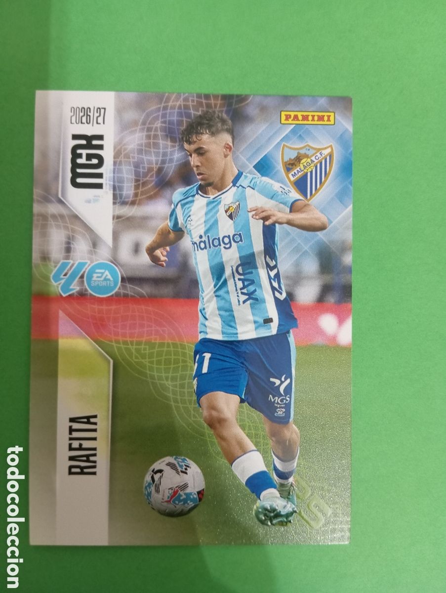 Cartes &agrave; collectionner de Football: Rafita M&aacute;laga n&deg;242 / PANINI MEGACRACKS 2026/2027
