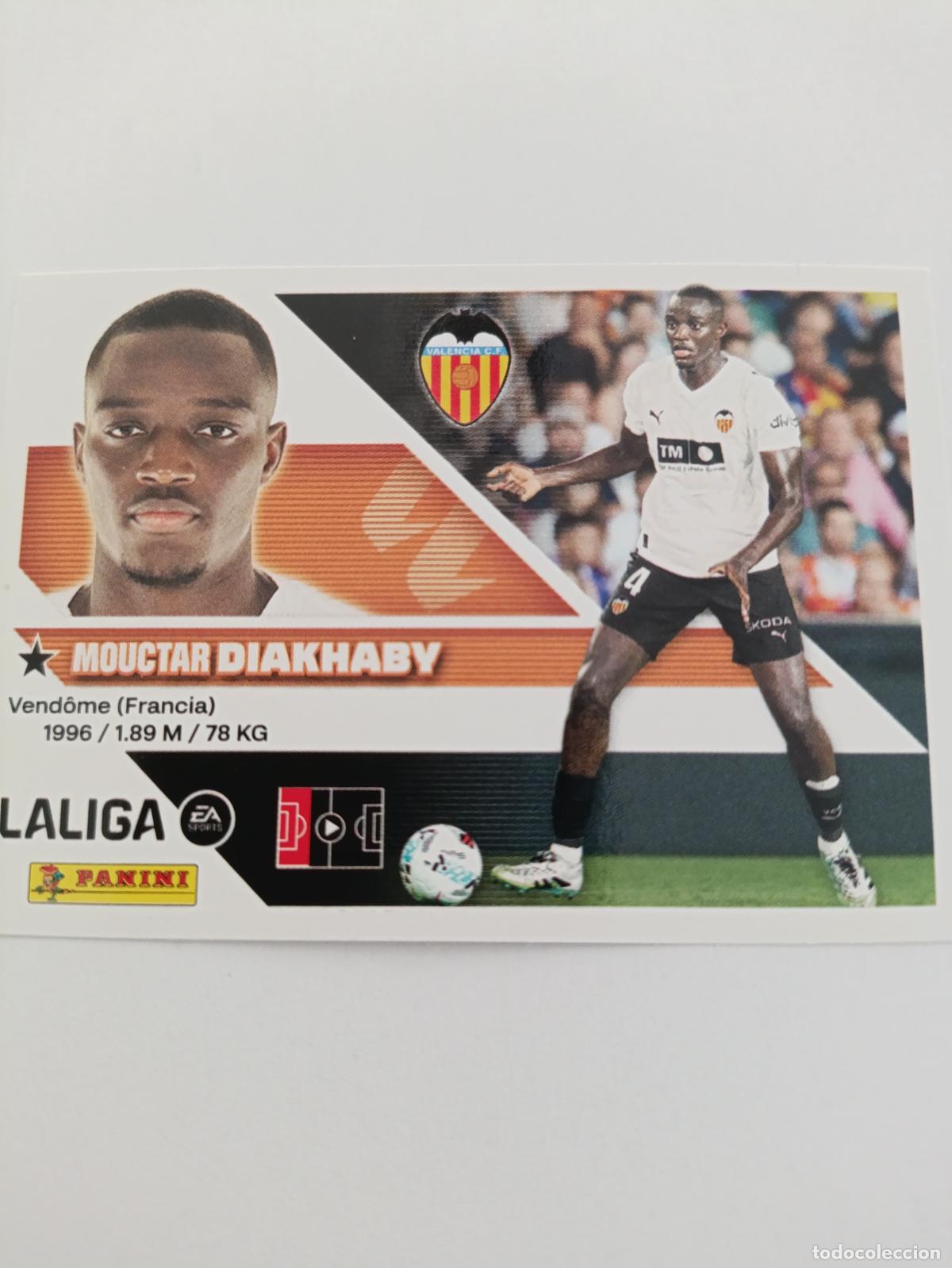 Cartes &agrave; collectionner de Football: LIGA ESTE 2026 2027 VALENCIA CF DIAKHABY N&ordm;8B