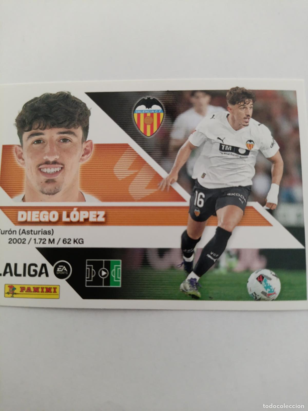 Cartes &agrave; collectionner de Football: LIGA ESTE 2026 2027 VALENCIA CF DIEGO LOPEZ N&ordm;18