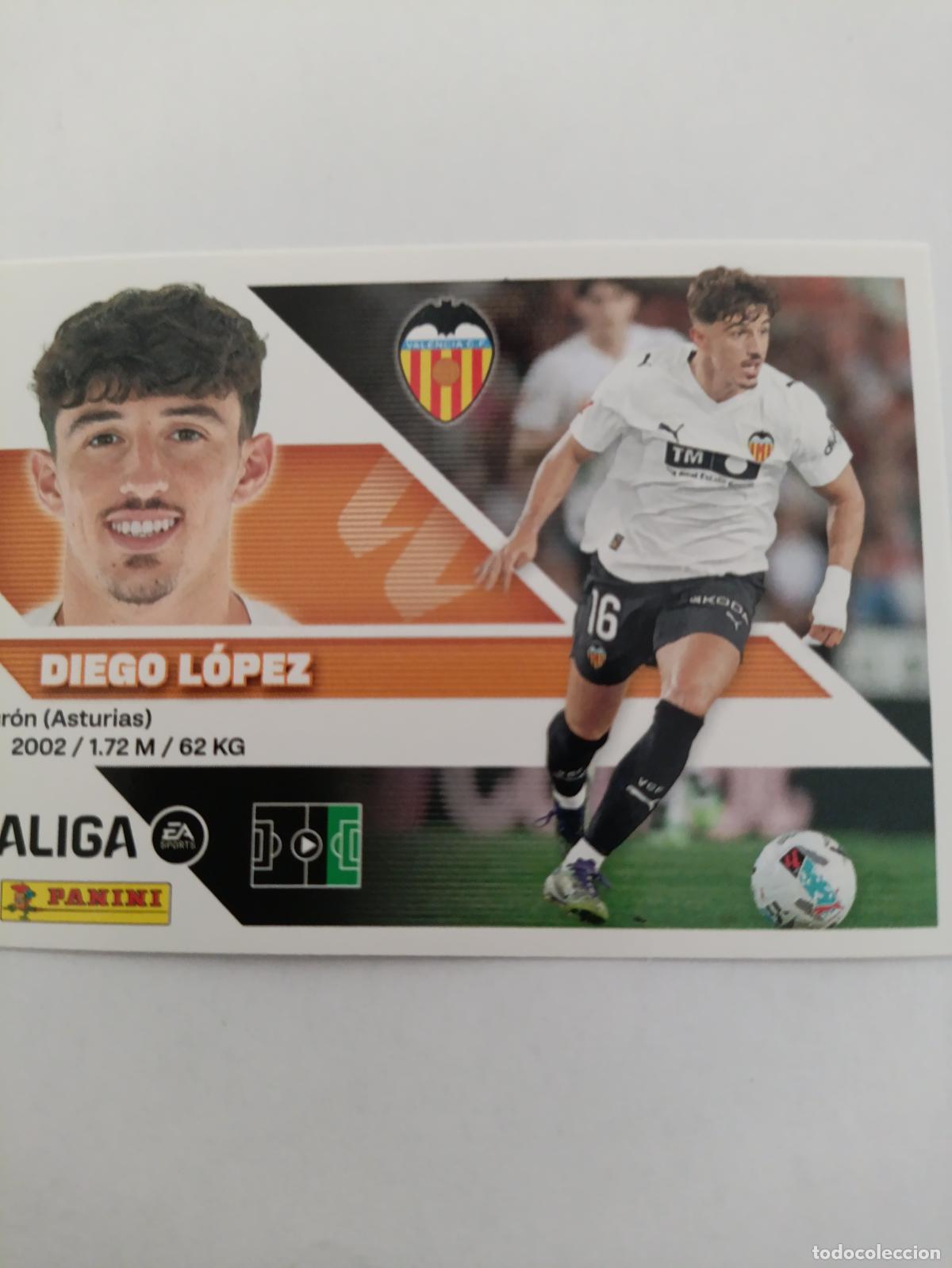 Cartes &agrave; collectionner de Football: LIGA ESTE 2026 2027 VALENCIA CF DIEGO LOPEZ N&ordm;18