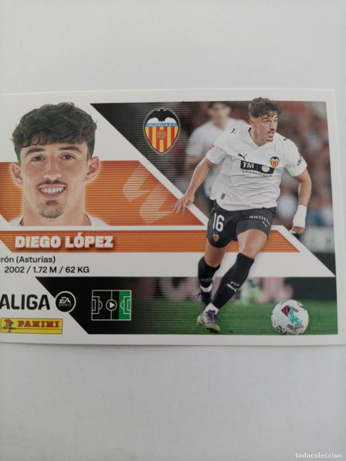 Cartes &agrave; collectionner de Football: LIGA ESTE 2026 2027 VALENCIA CF DIEGO LOPEZ N&ordm;18