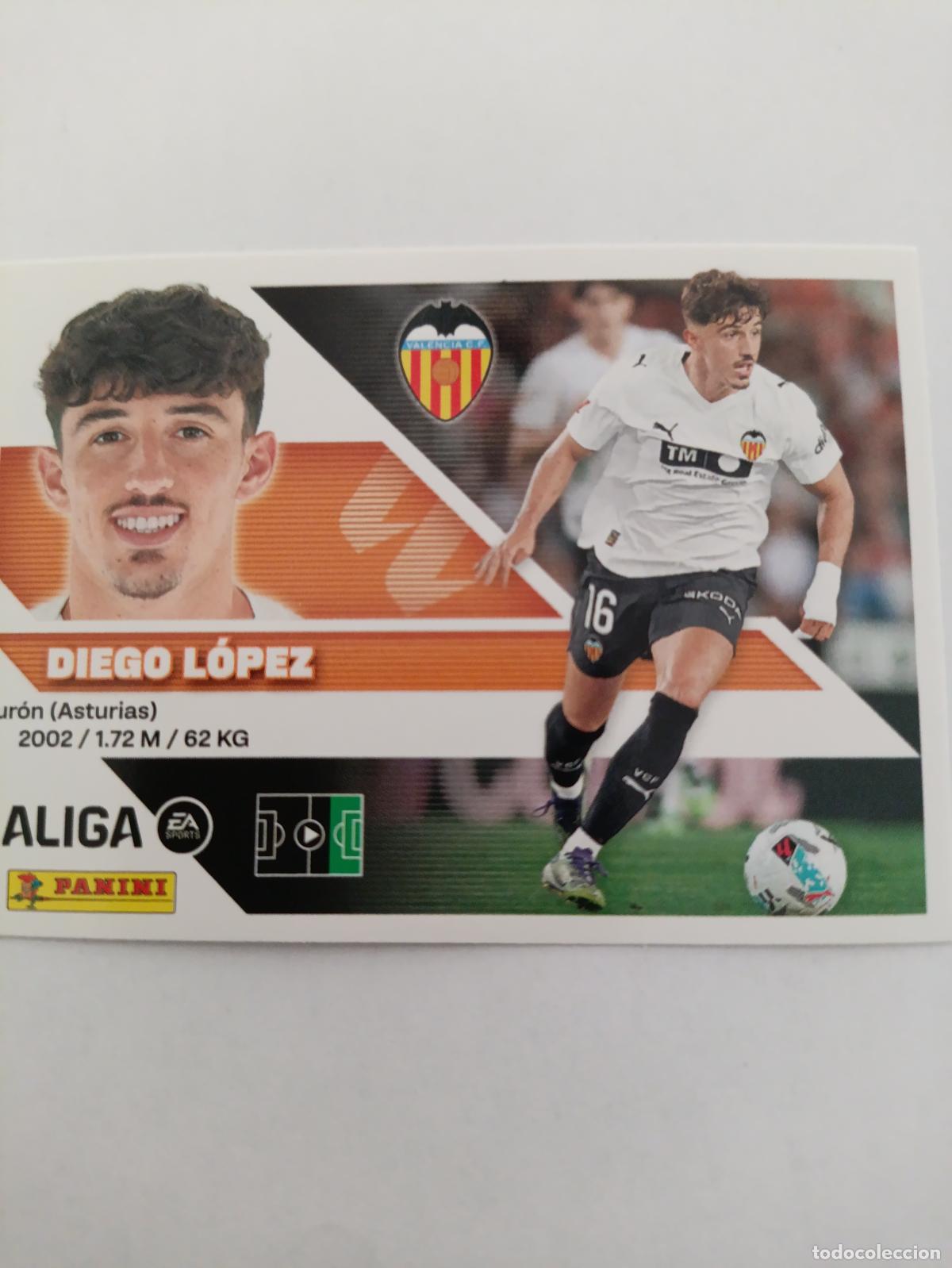 Cartes &agrave; collectionner de Football: LIGA ESTE 2026 2027 VALENCIA CF DIEGO LOPEZ N&ordm;18