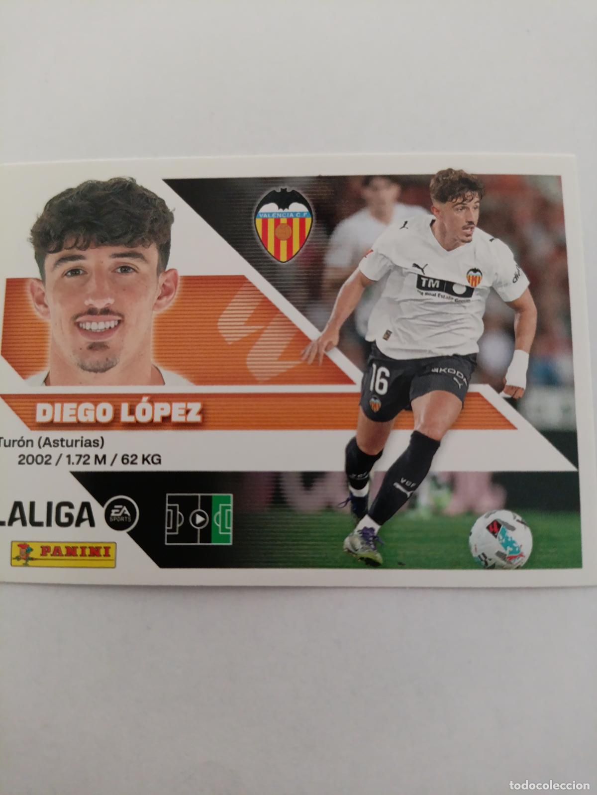 Cartes &agrave; collectionner de Football: LIGA ESTE 2026 2027 VALENCIA CF DIEGO LOPEZ N&ordm;18