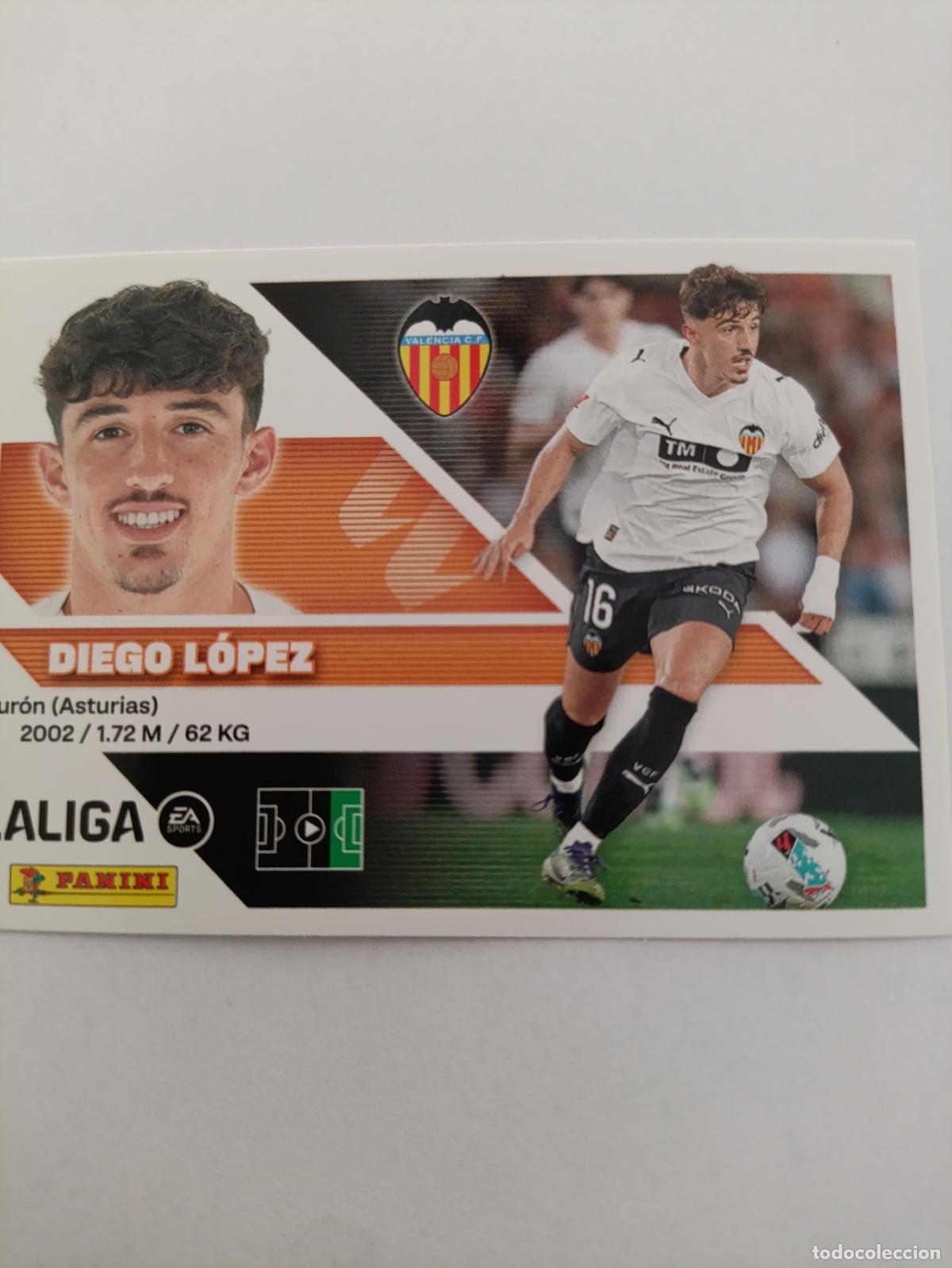 Cartes &agrave; collectionner de Football: LIGA ESTE 2026 2027 VALENCIA CF DIEGO LOPEZ N&ordm;18