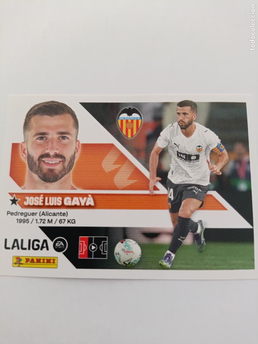 Cartes &agrave; collectionner de Football: LIGA ESTE 2026 2027 VALENCIA CF GAYA N&ordm;9