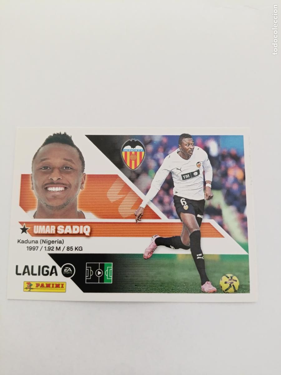Cartes &agrave; collectionner de Football: LIGA ESTE 2026 2027 VALENCIA CF SADIQ N&ordm;20A