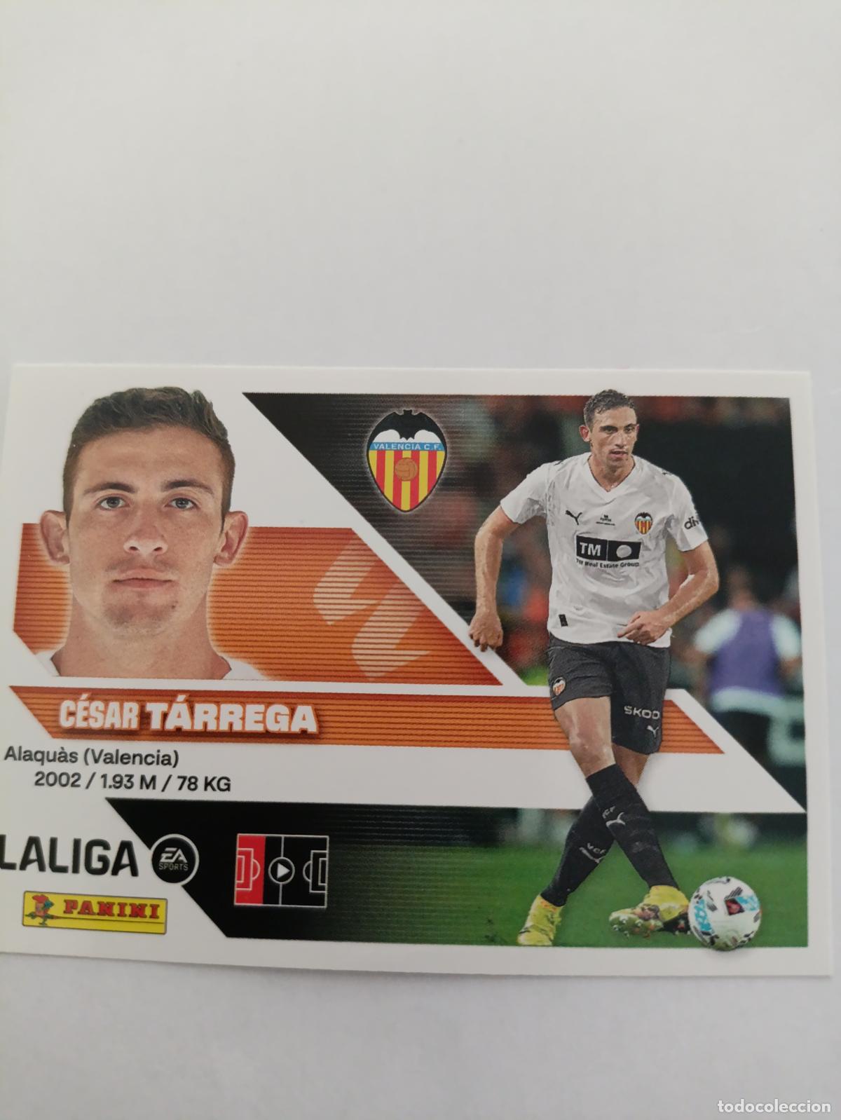 Cromos de Futebol: LIGA ESTE 2026 2027 VALENCIA CF TARREGA N&ordm;7