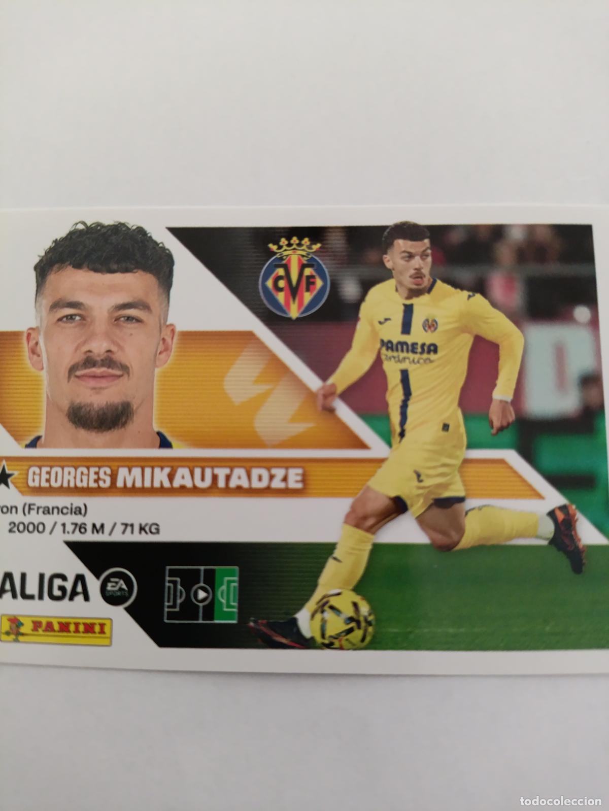 Cromos de f&uacute;tbol: LIGA ESTE 2026 2027 VILLARREAL CF MIKAUTADZE N&ordm;19