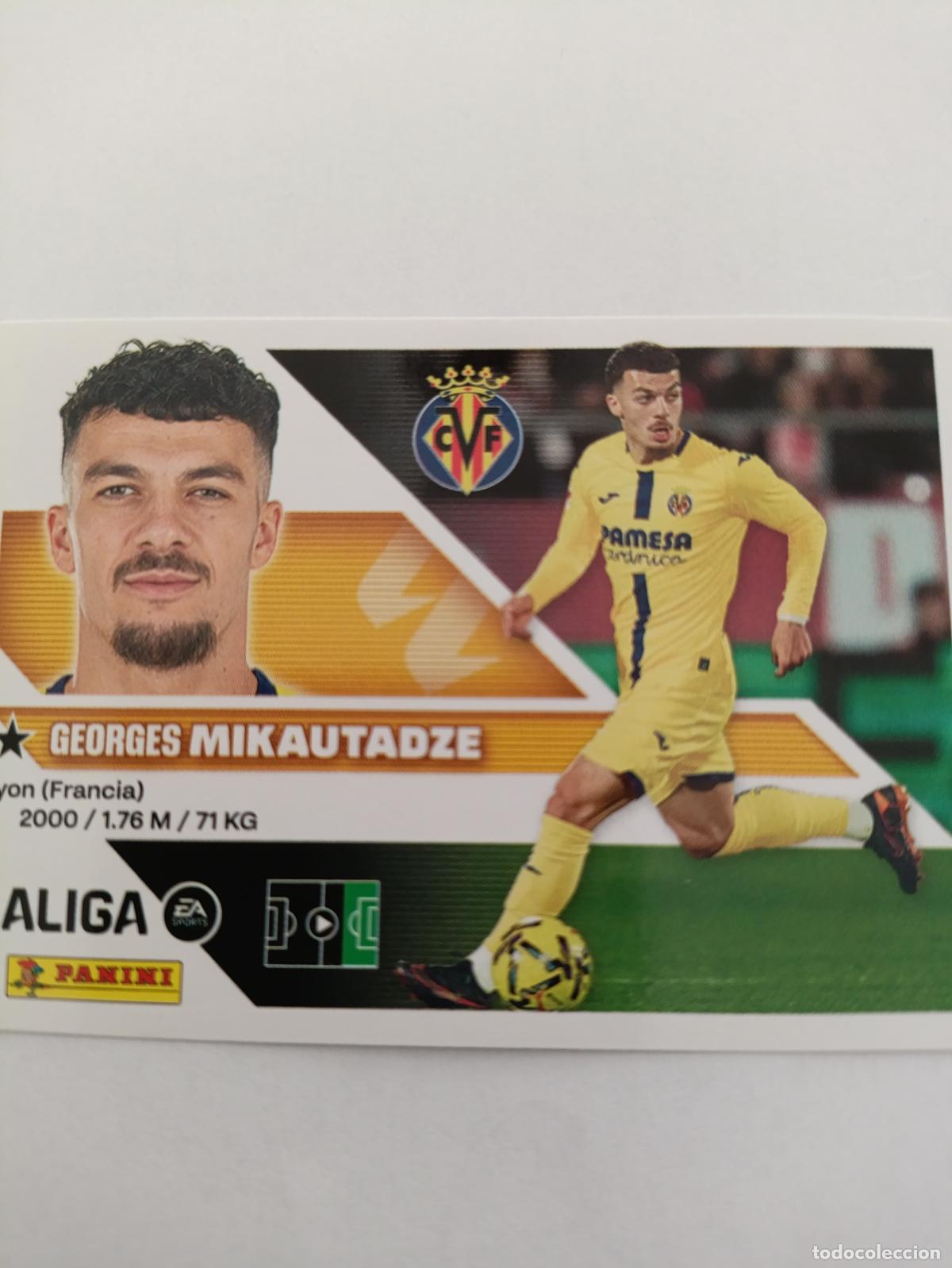 Cromos de f&uacute;tbol: LIGA ESTE 2026 2027 VILLARREAL CF MIKAUTADZE N&ordm;19