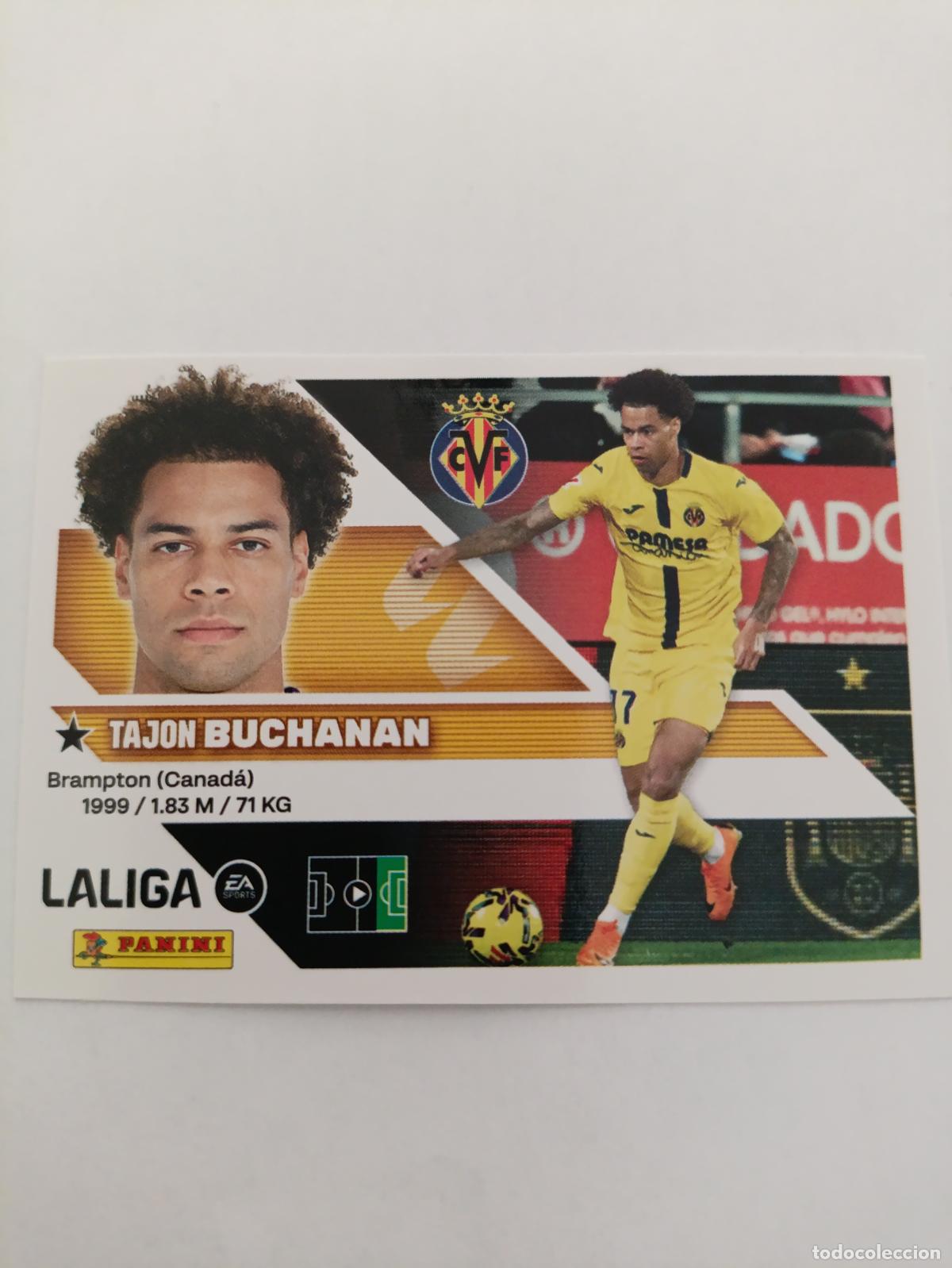 Cromos de f&uacute;tbol: LIGA ESTE 2026 2027 VILLARREAL CF BUCHANAN N&ordm;15
