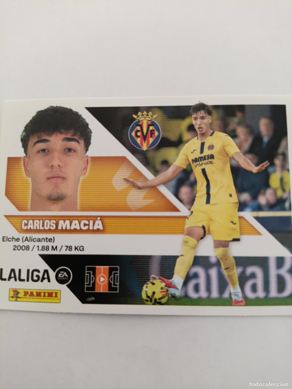 Cromos de f&uacute;tbol: LIGA ESTE 2026 2027 VILLARREAL CF MACIA N&ordm;13