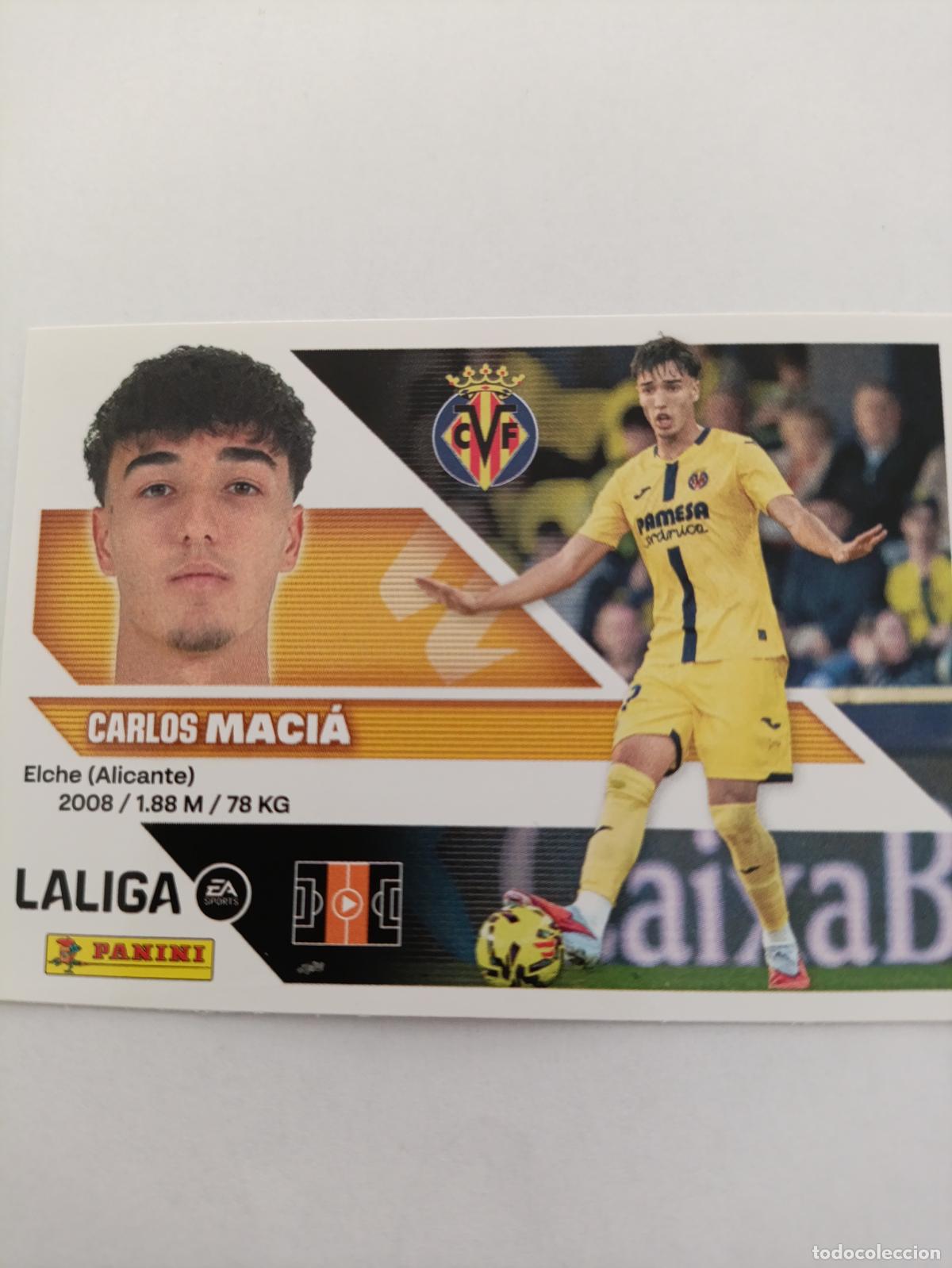 Cromos de f&uacute;tbol: LIGA ESTE 2026 2027 VILLARREAL CF MACIA N&ordm;13