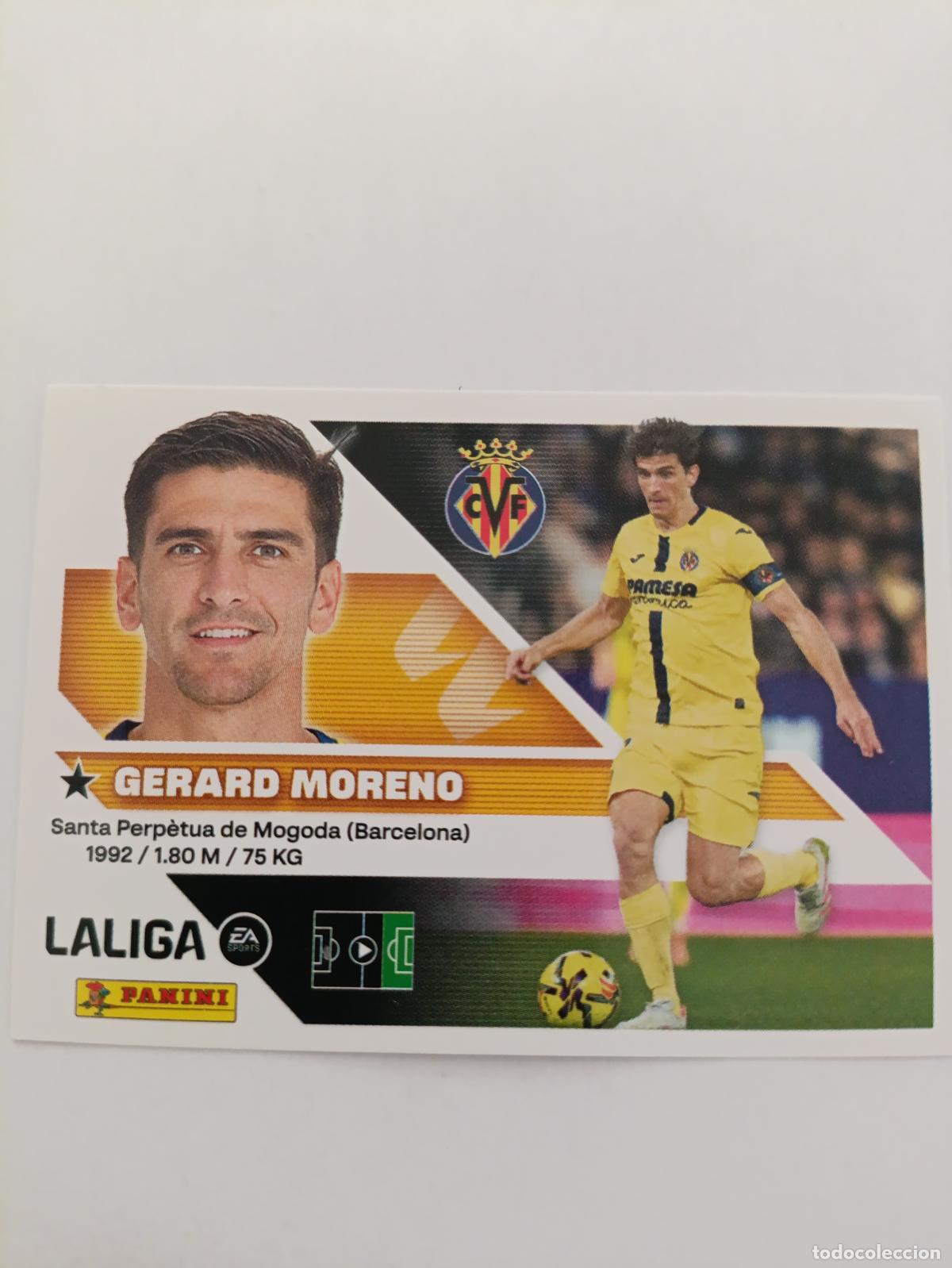 Cromos de f&uacute;tbol: LIGA ESTE 2026 2027 VILLARREAL CF GERARD MORENO N&ordm;20